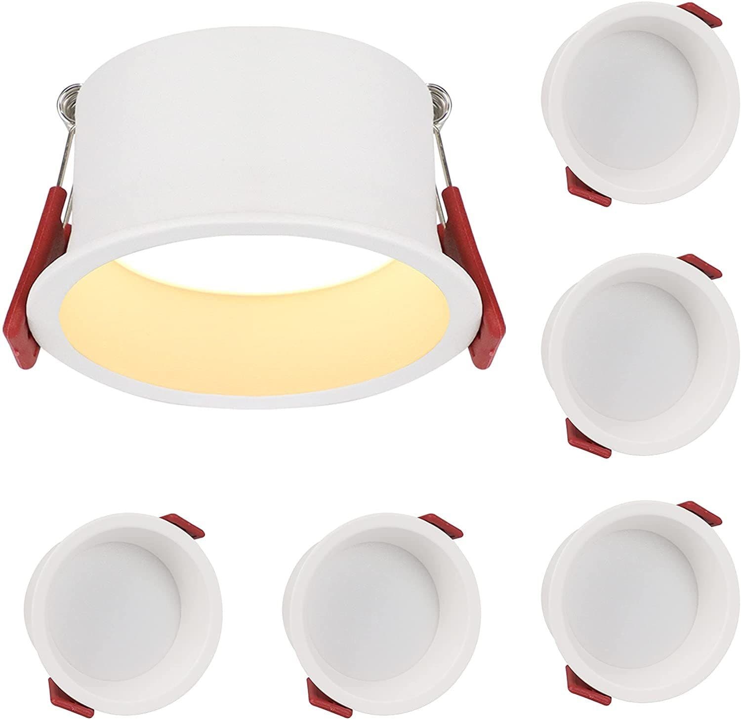 ZMH 5 kpl 5 W:n LED-uppovalaisimia, IP44-luokiteltu, kylpyhuoneeseen ja keittiöön