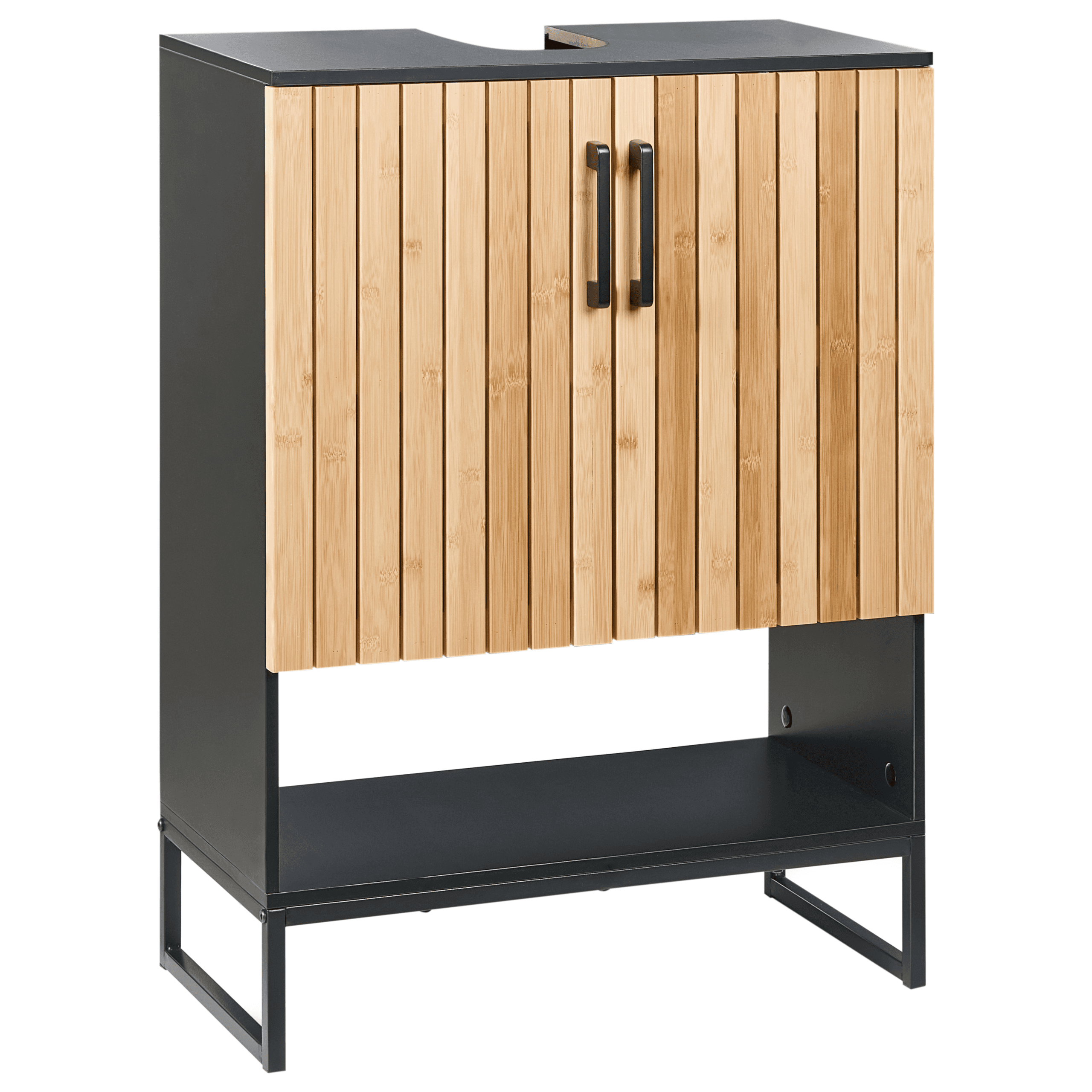 Allaskaappi MISCANTI bambu 60 cm Vaaleanruskea