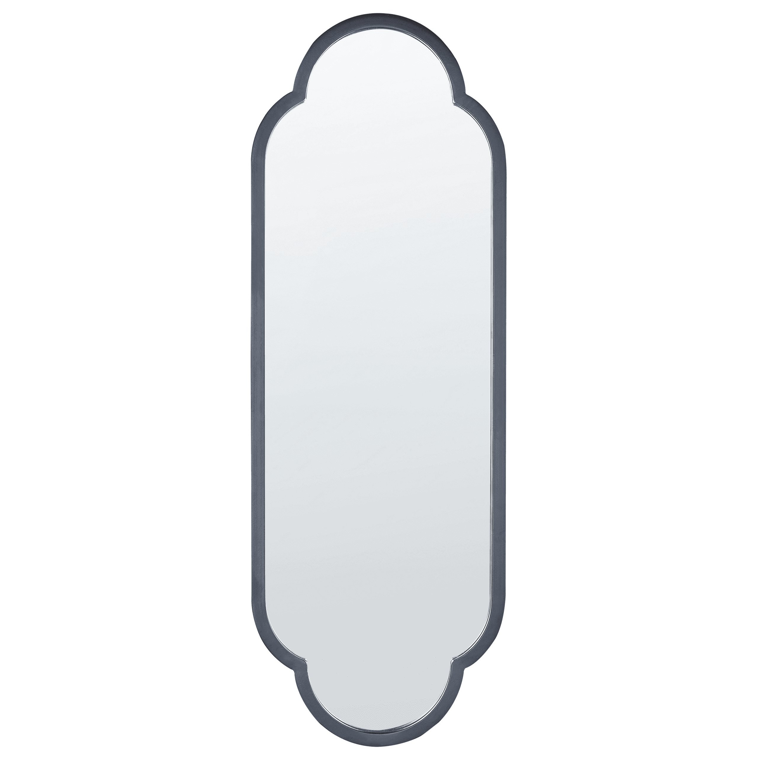 Seinäpeili TROUY 36 cm 102 cm metalli Musta