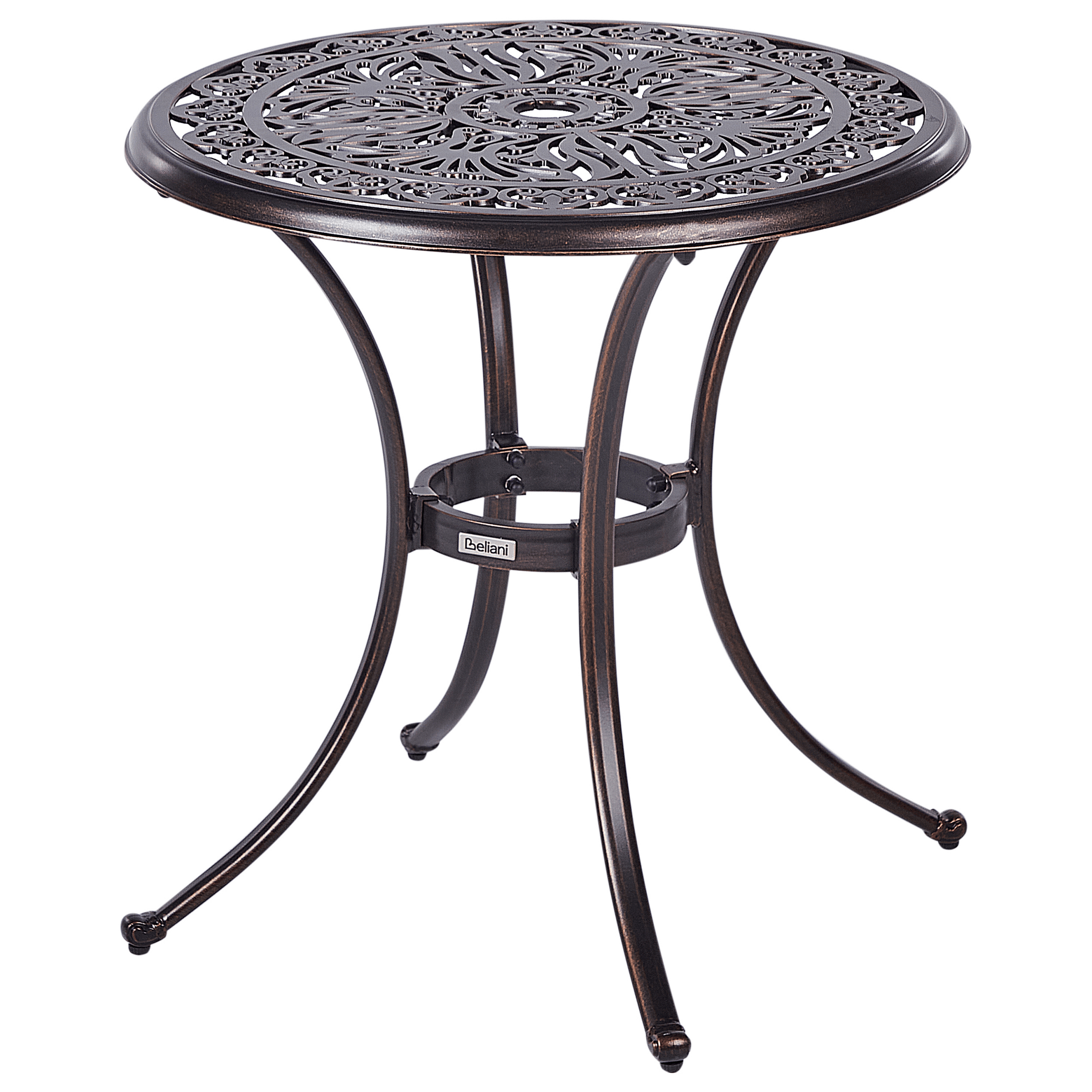 Bistropöytä ANDALO 68 cm 68 cm metalli Ruskea