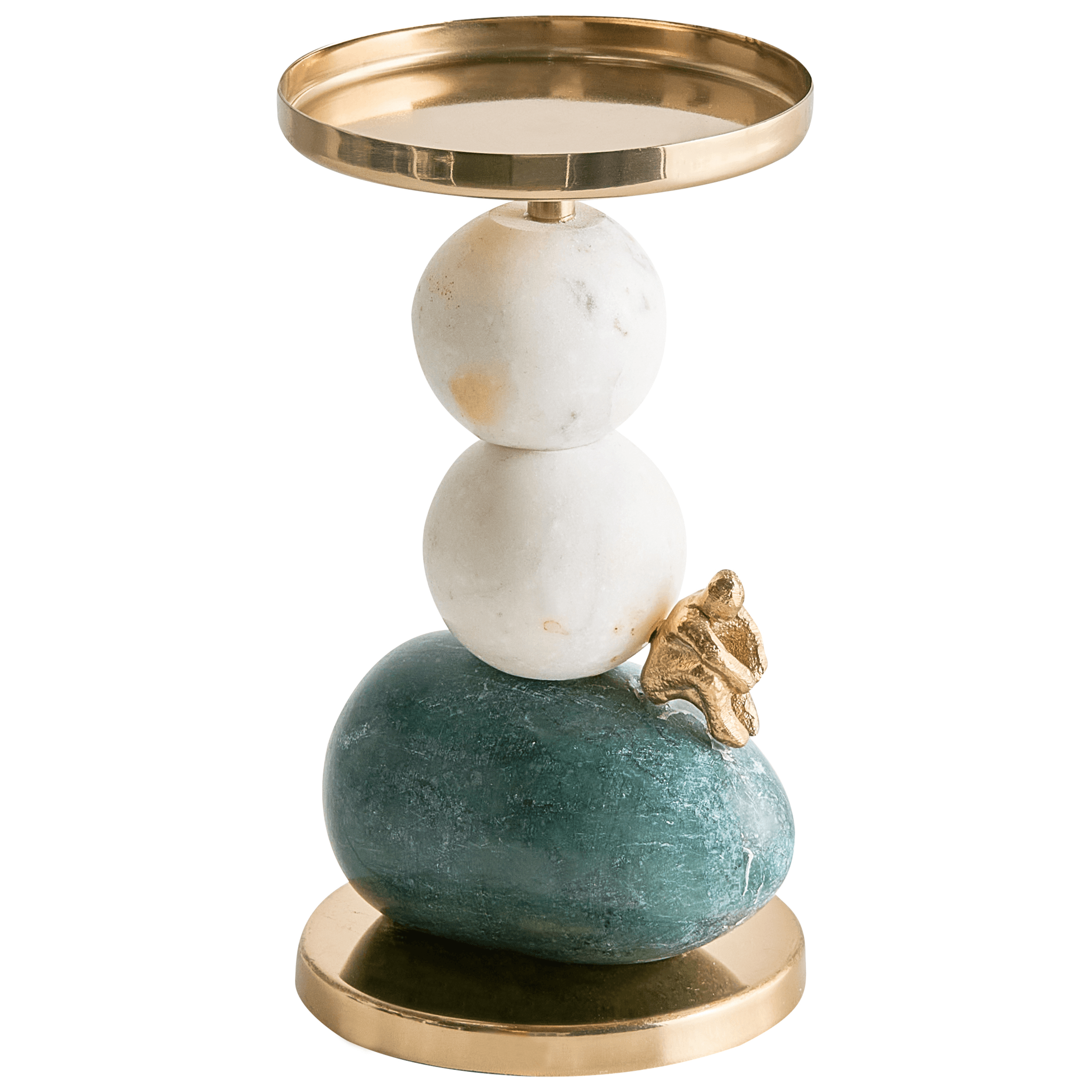 Kynttilänjalka KRIVODOL marmori 20 cm Monivärinen