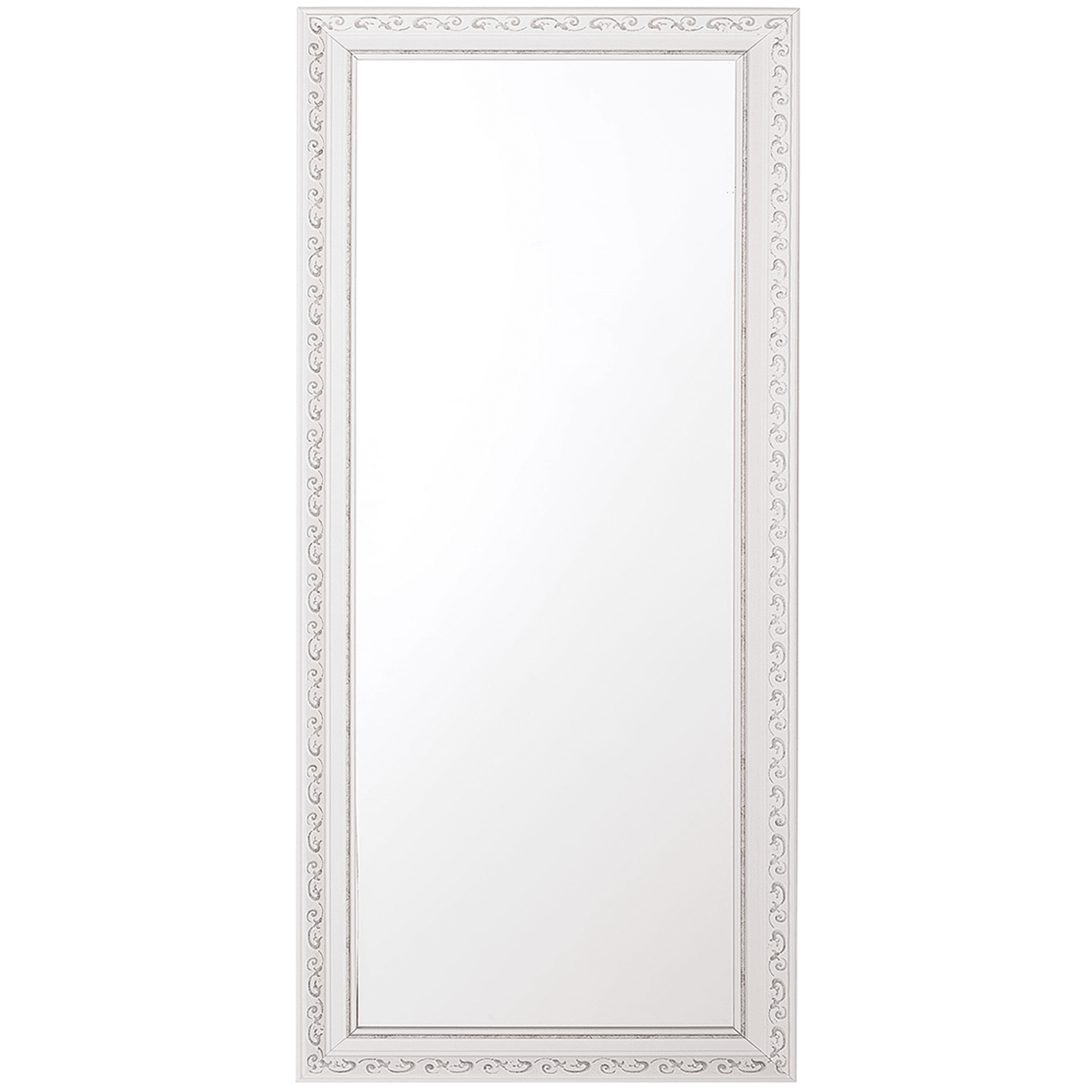 Seinäpeili MAULEON 50 cm 130 cm Kermanvalkoinen