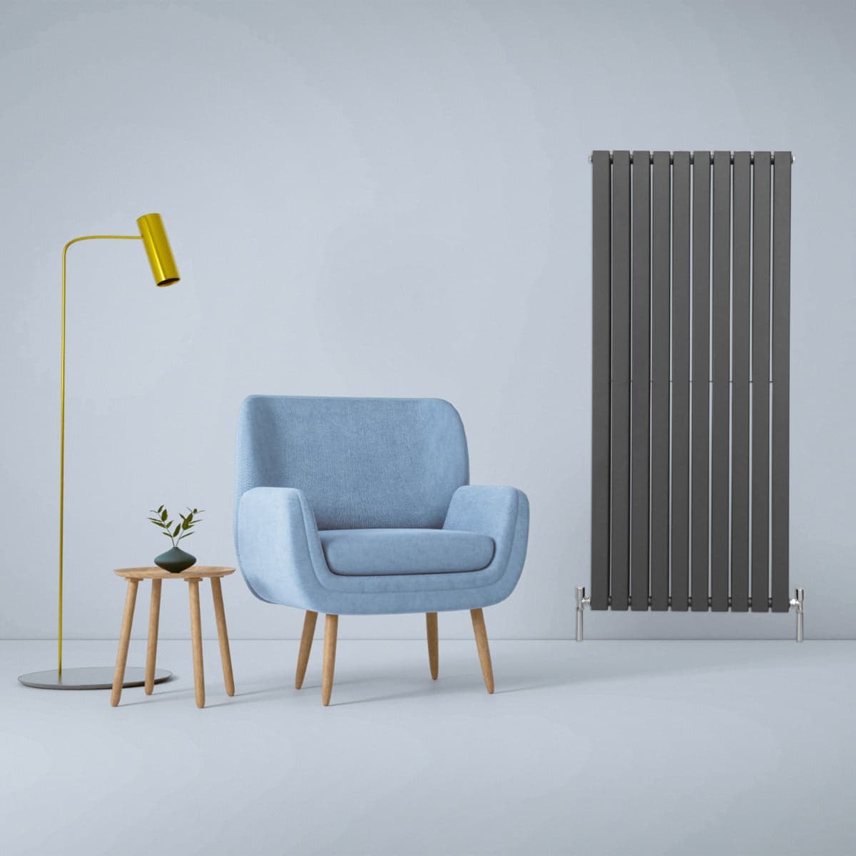 Design-litteät patterit antrasiitinharmaat 1600 mm x 700 mm