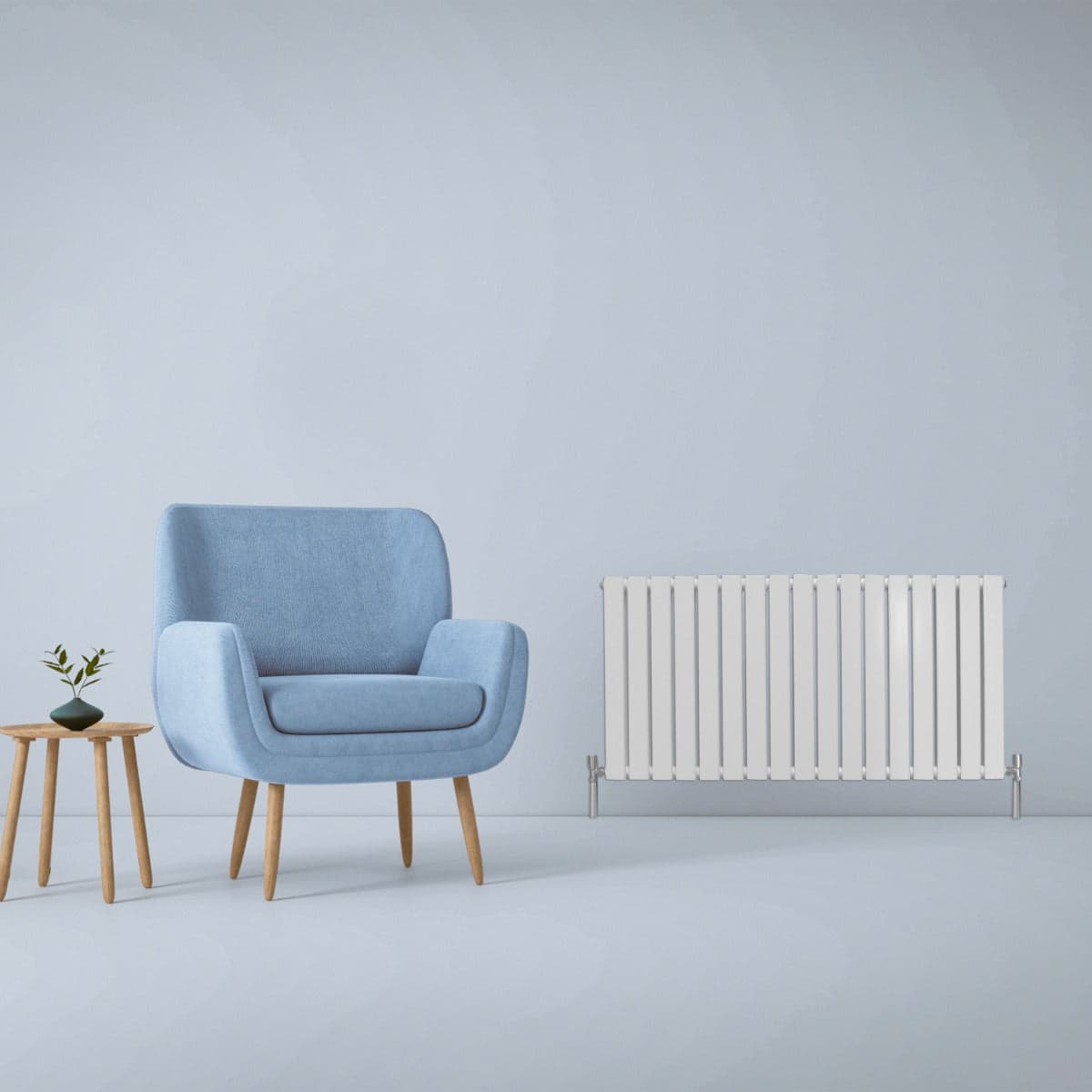 Design-litteät patterit, kiiltävän valkoiset, 600 mm x 1190 mm
