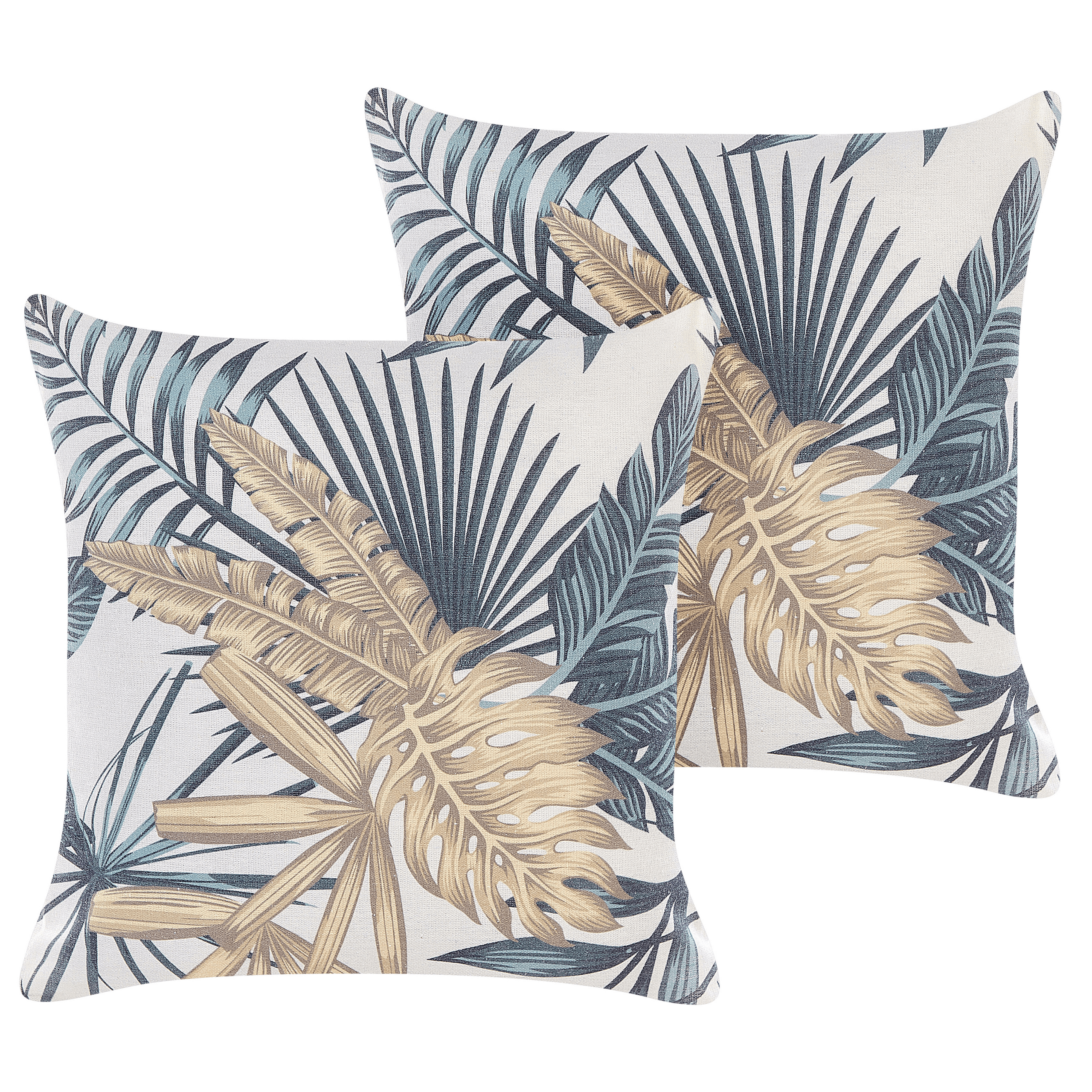 Koristetyynysetti 2 kpl TAGETES 45 x 45 cm Monivärinen Kasvikuvio