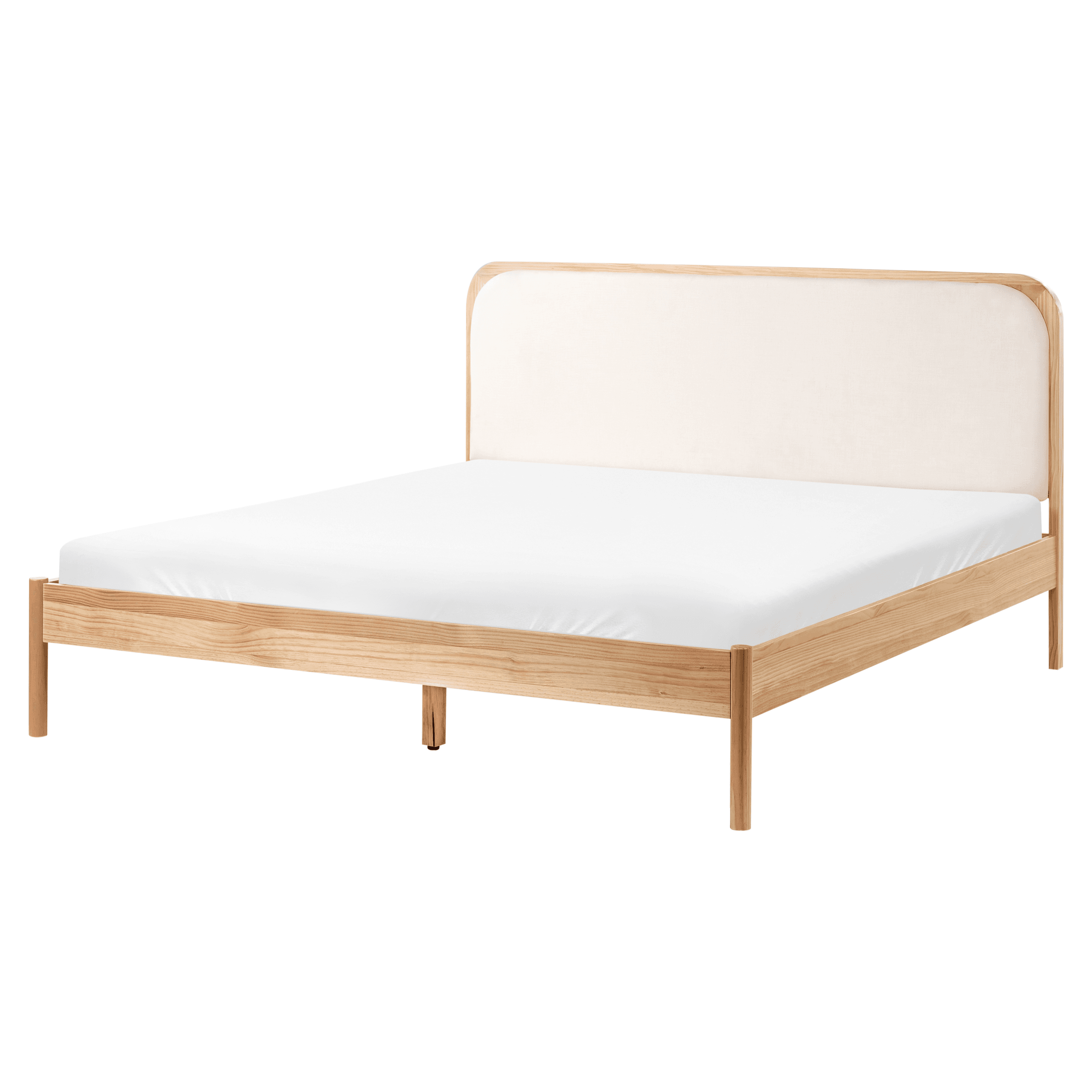 Sänky mänty DOSCHES 160 x 200 cm Vaaleanruskea