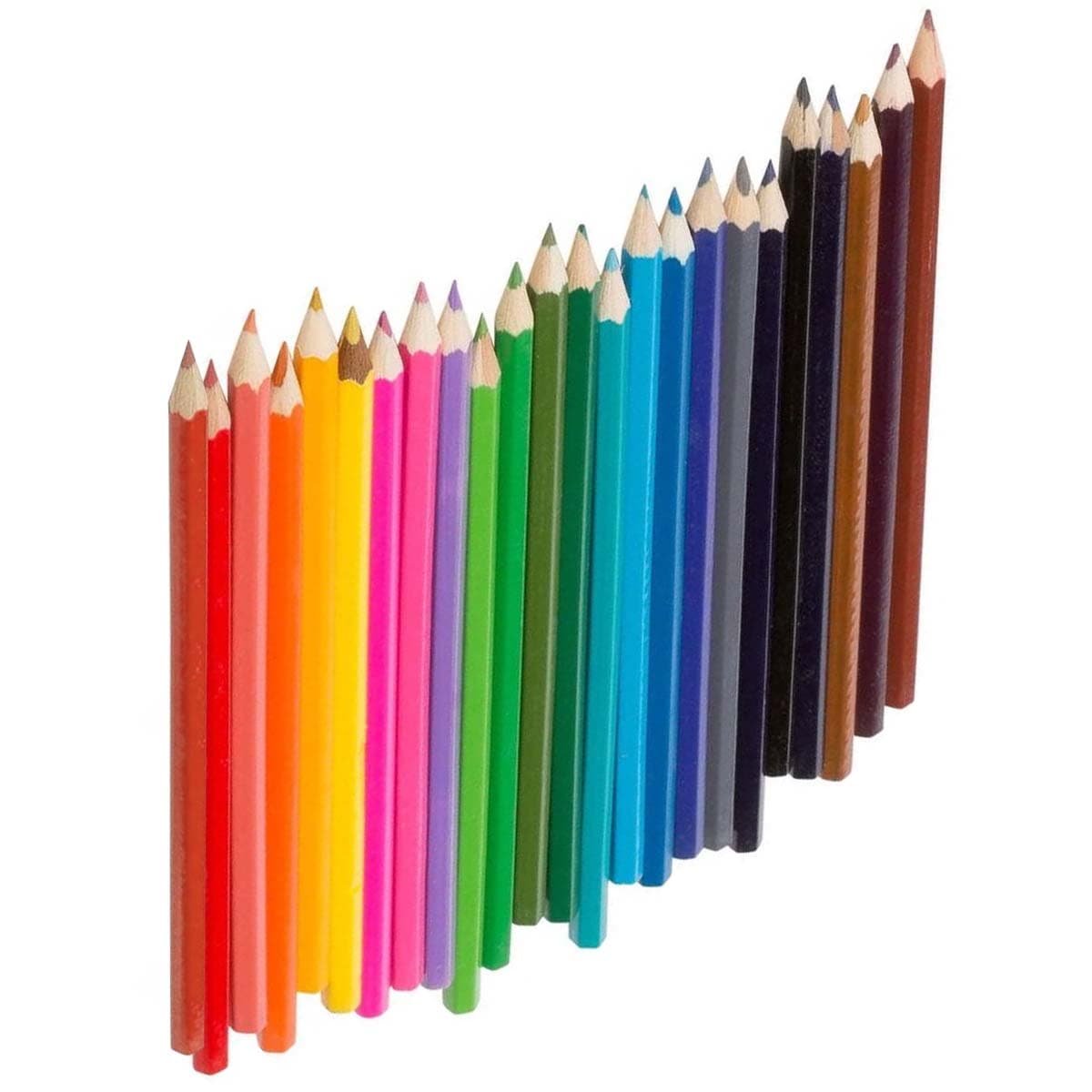 24 Lajitellun Värikynän Setti Lapsille