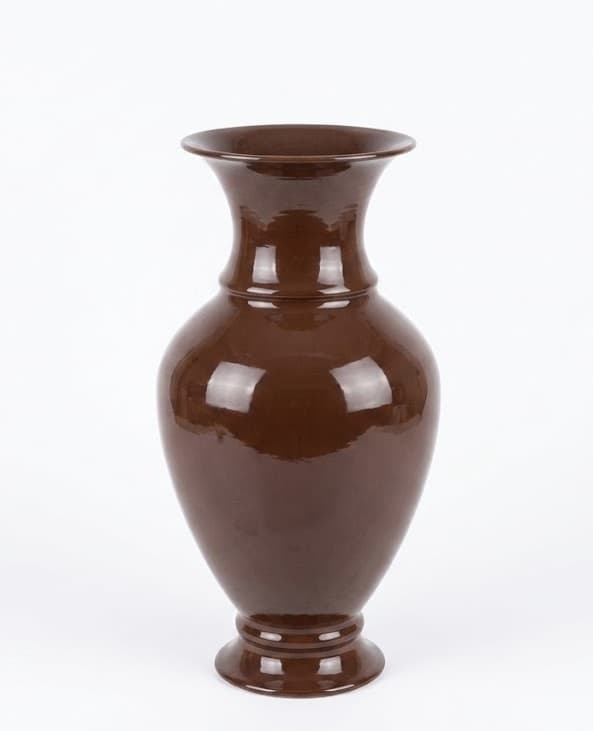 Maljakko metalli Mondex Roger 17x21,5x41 cm suklaa 1 kpl