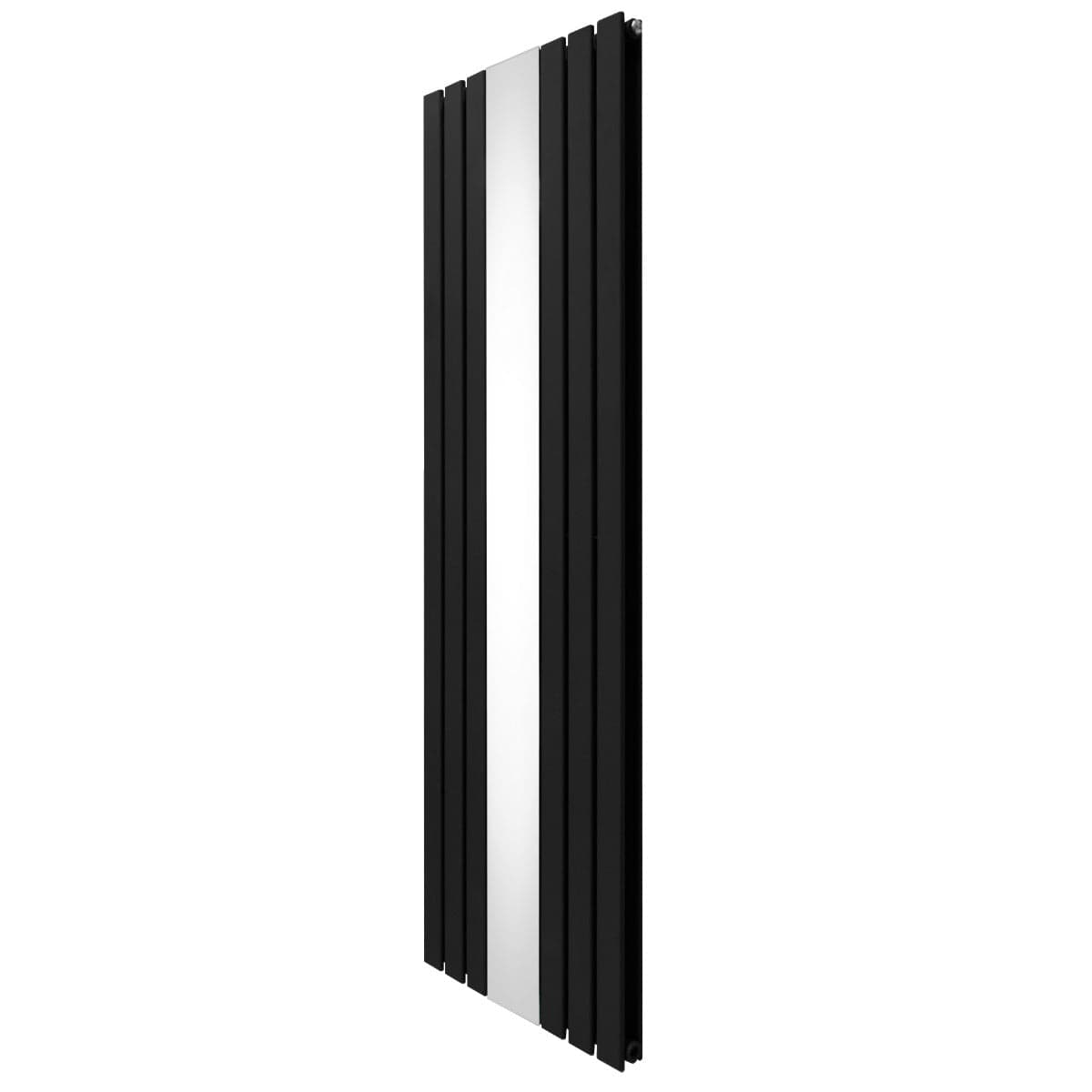 Litteä peilipatteri - 1800 mm x 565 mm - musta