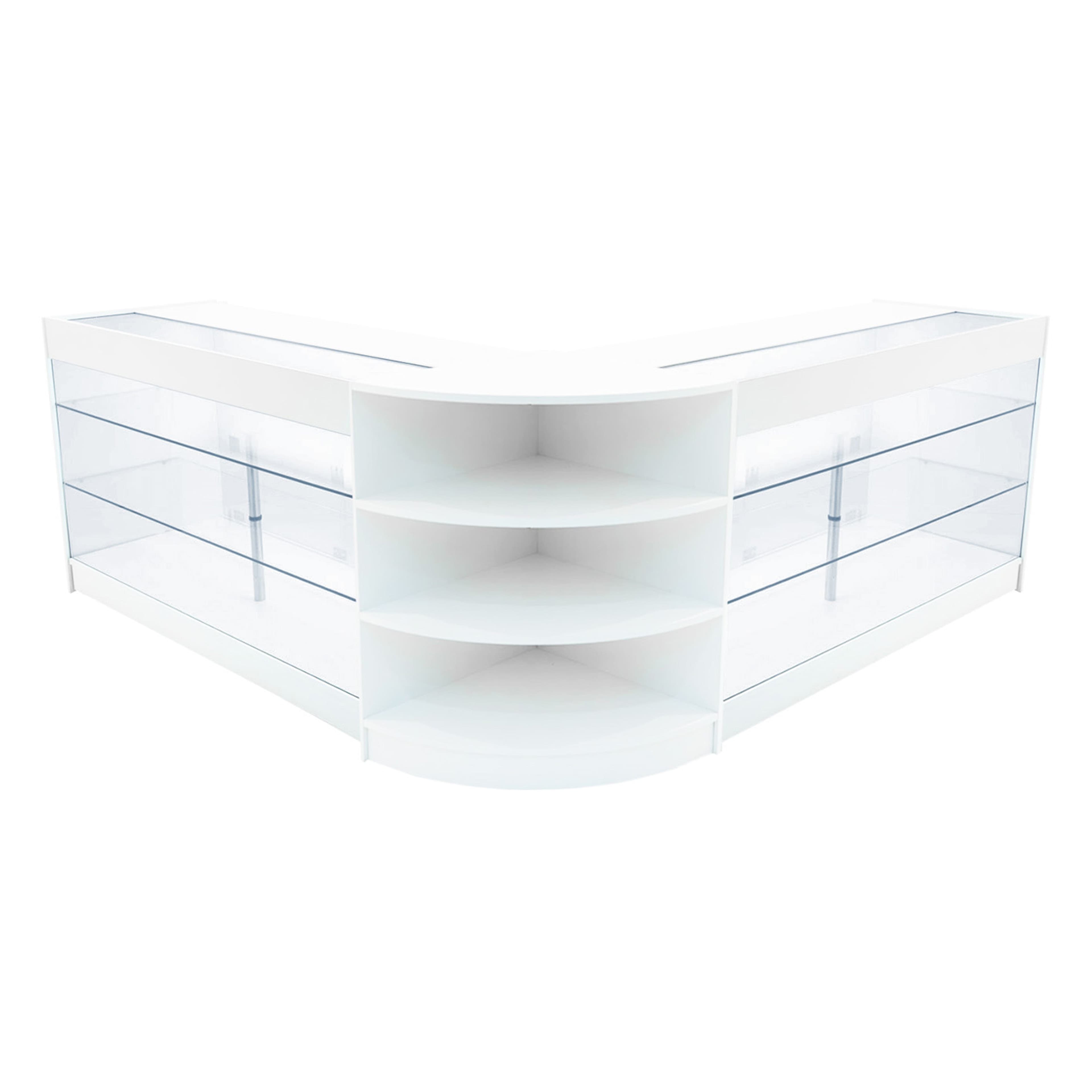 Apollo LED-myymälätiski LM60 & 2 x K1500 - Valkoinen