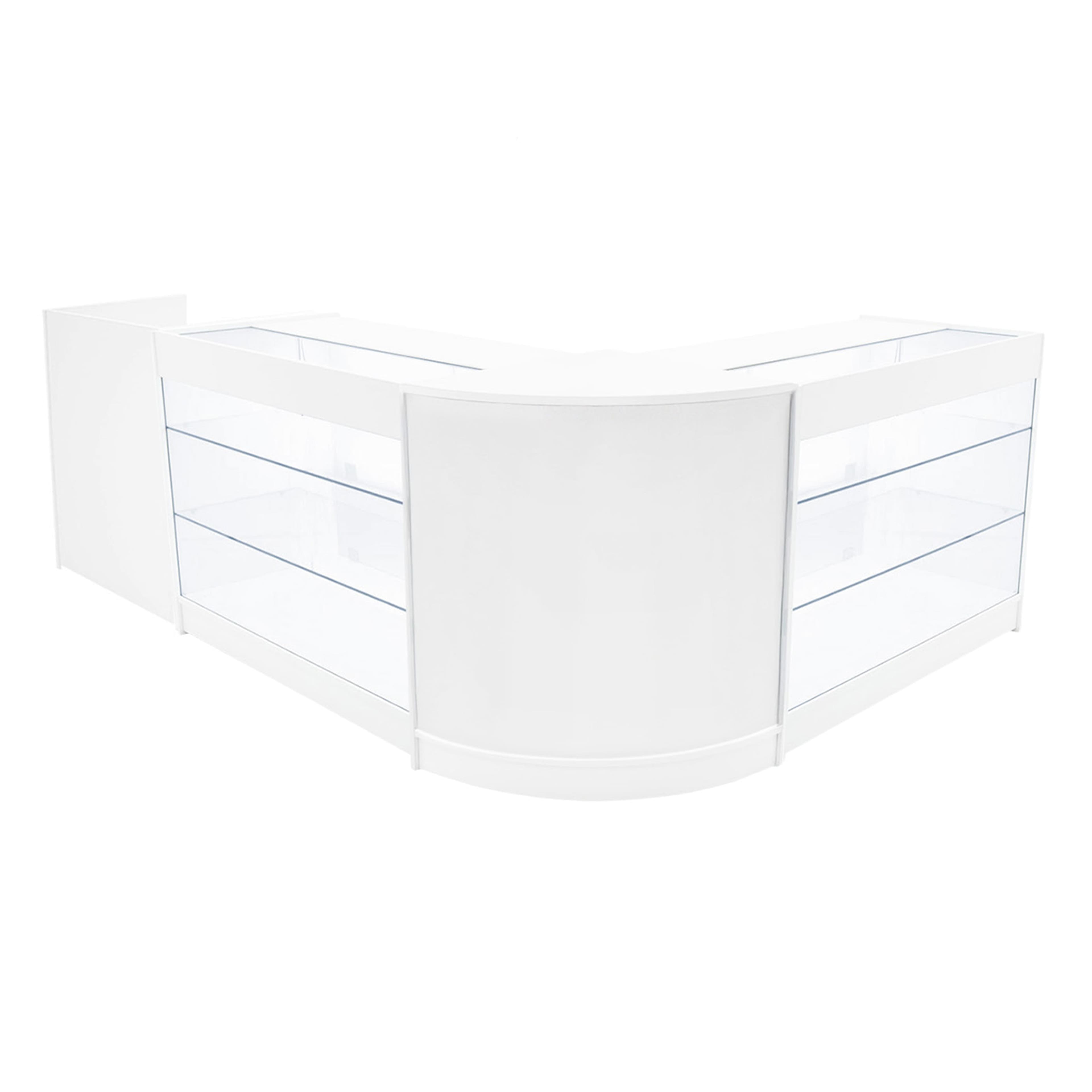 Aries LED-myymälätiski CM60, TB60 ja 2 x K1200 - Valkoinen