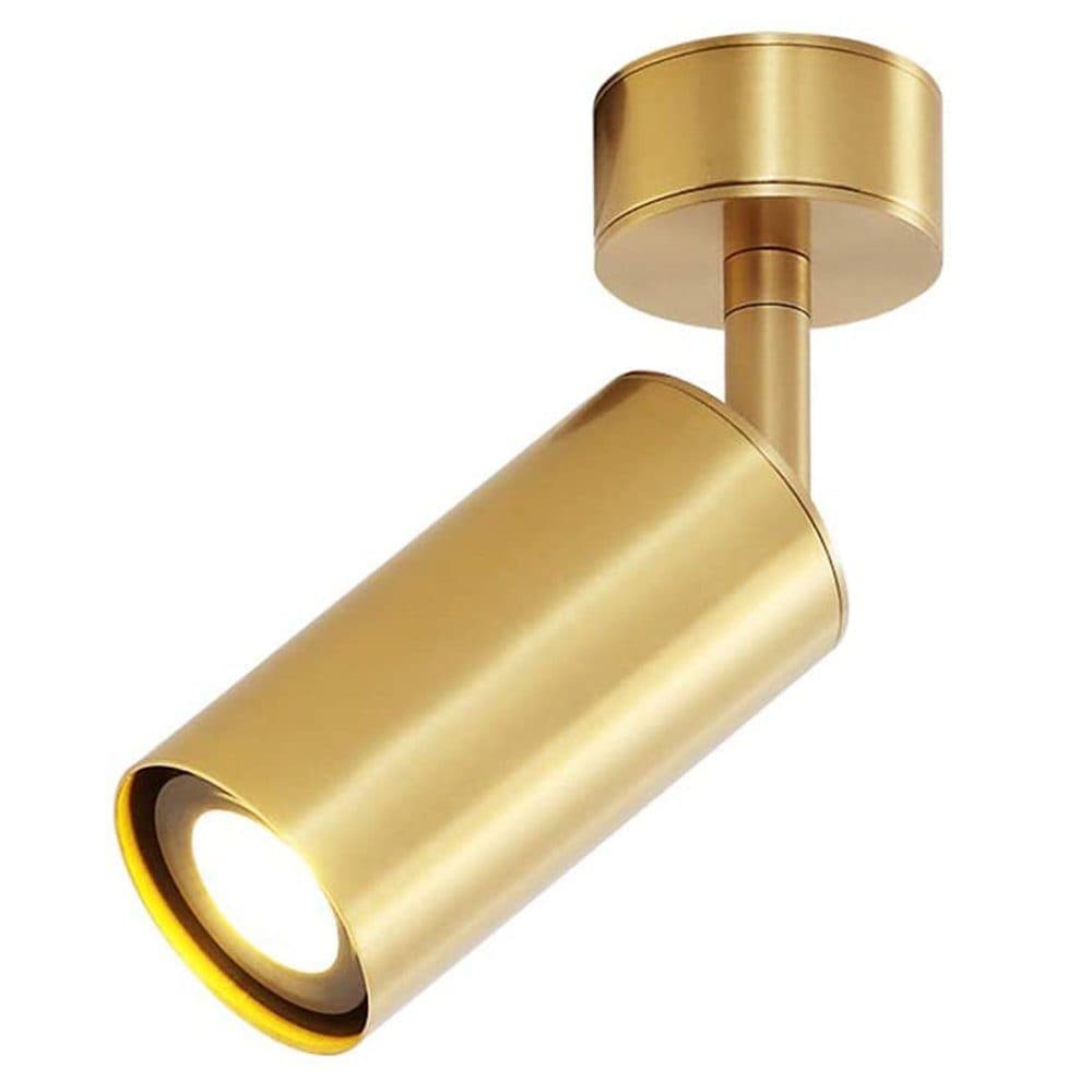ZMH LED-kattovalaisin GU10-kohdevalaisin - 330° kääntyvä eteiseen, vintage-metallityyli, polttimo ei sisälly toimitukseen