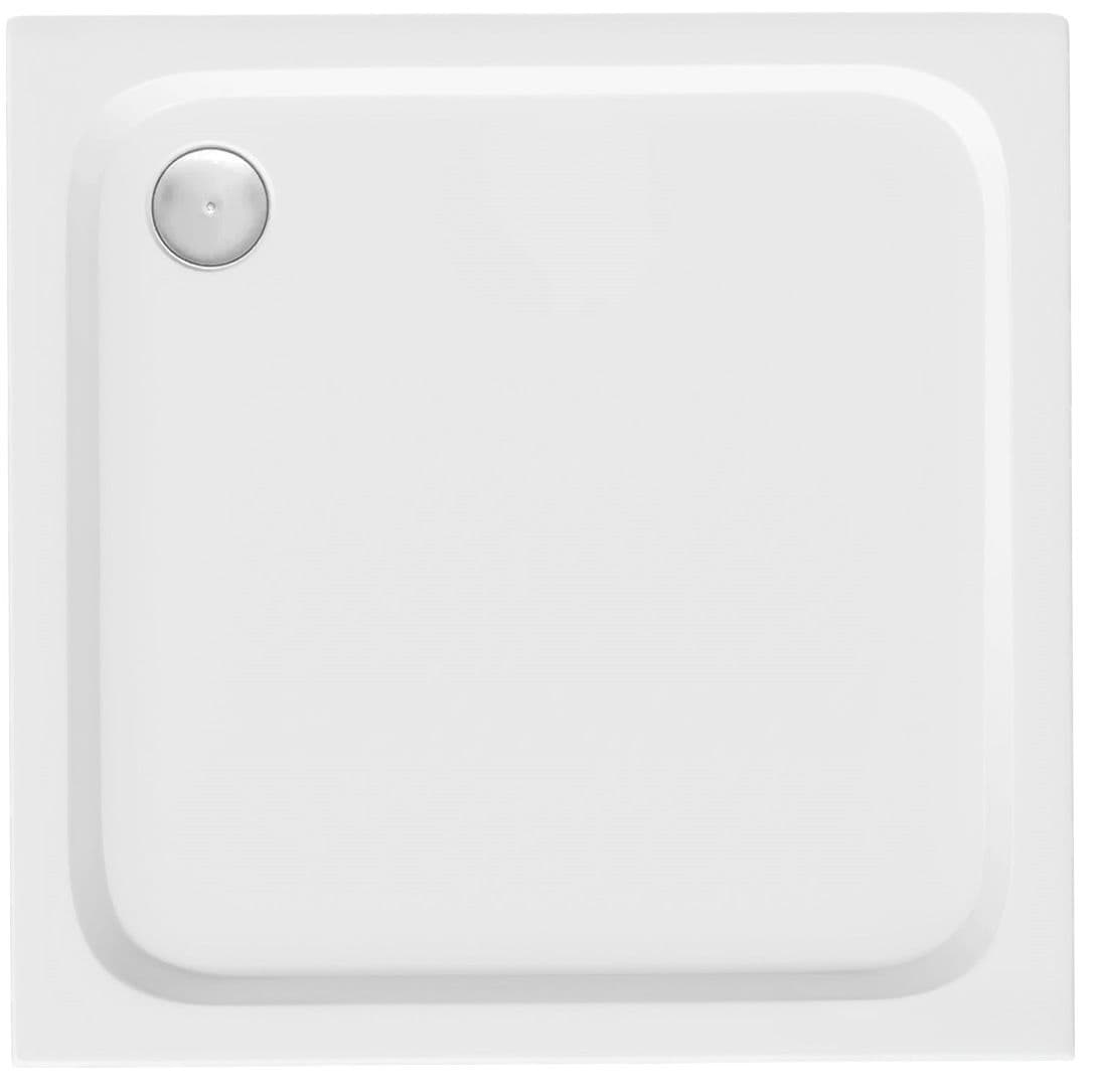 REA suihkuallas BELMOND 90X90 valkoinen, 90X90X5CM