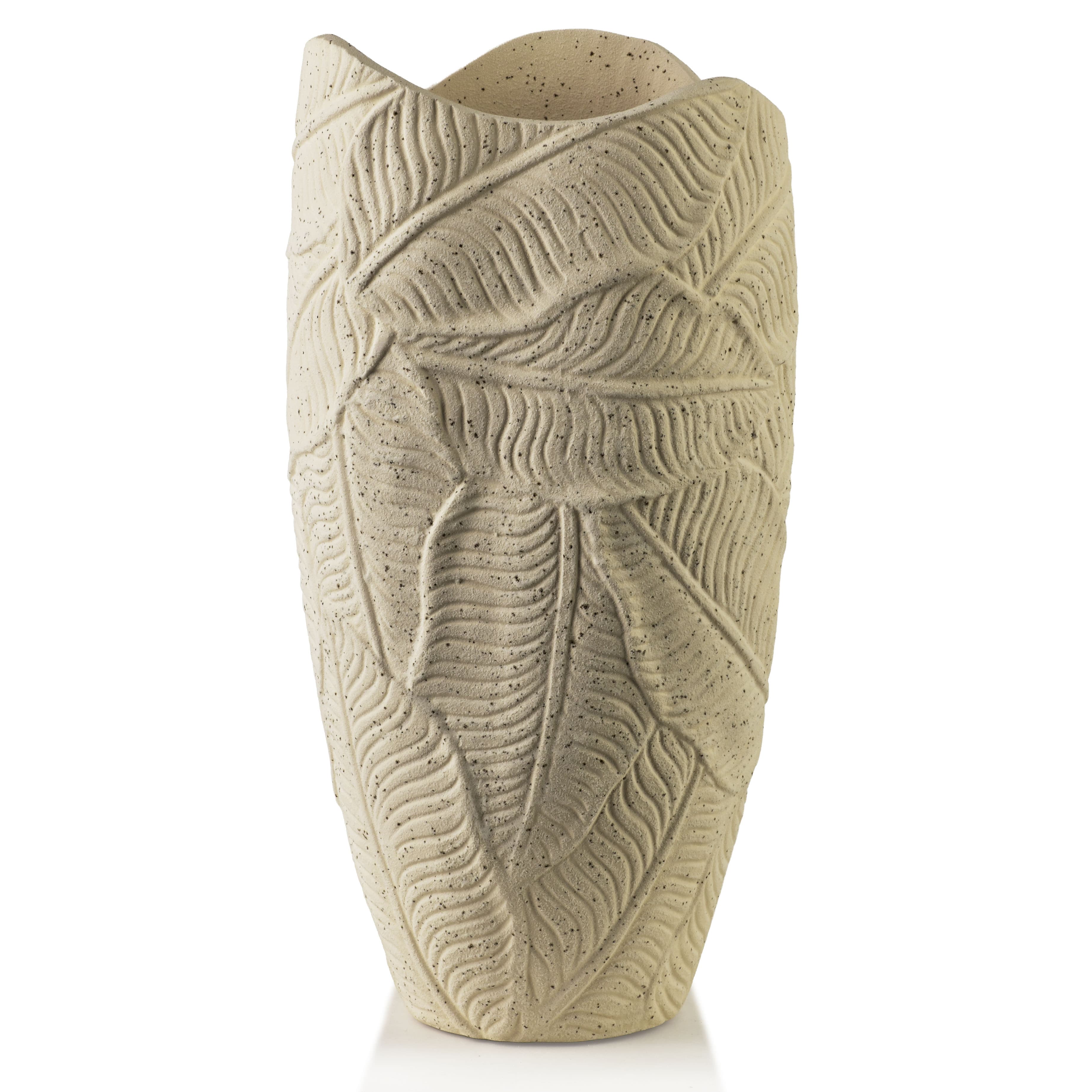 Maljakko poliresiini Mondex Manon 16x31 beige 1kpl