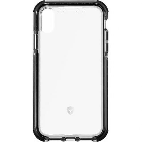 Kaupunkiin sopiva puolijäykkä, täyspeittävä suojakuori iPhone X/XS:lle