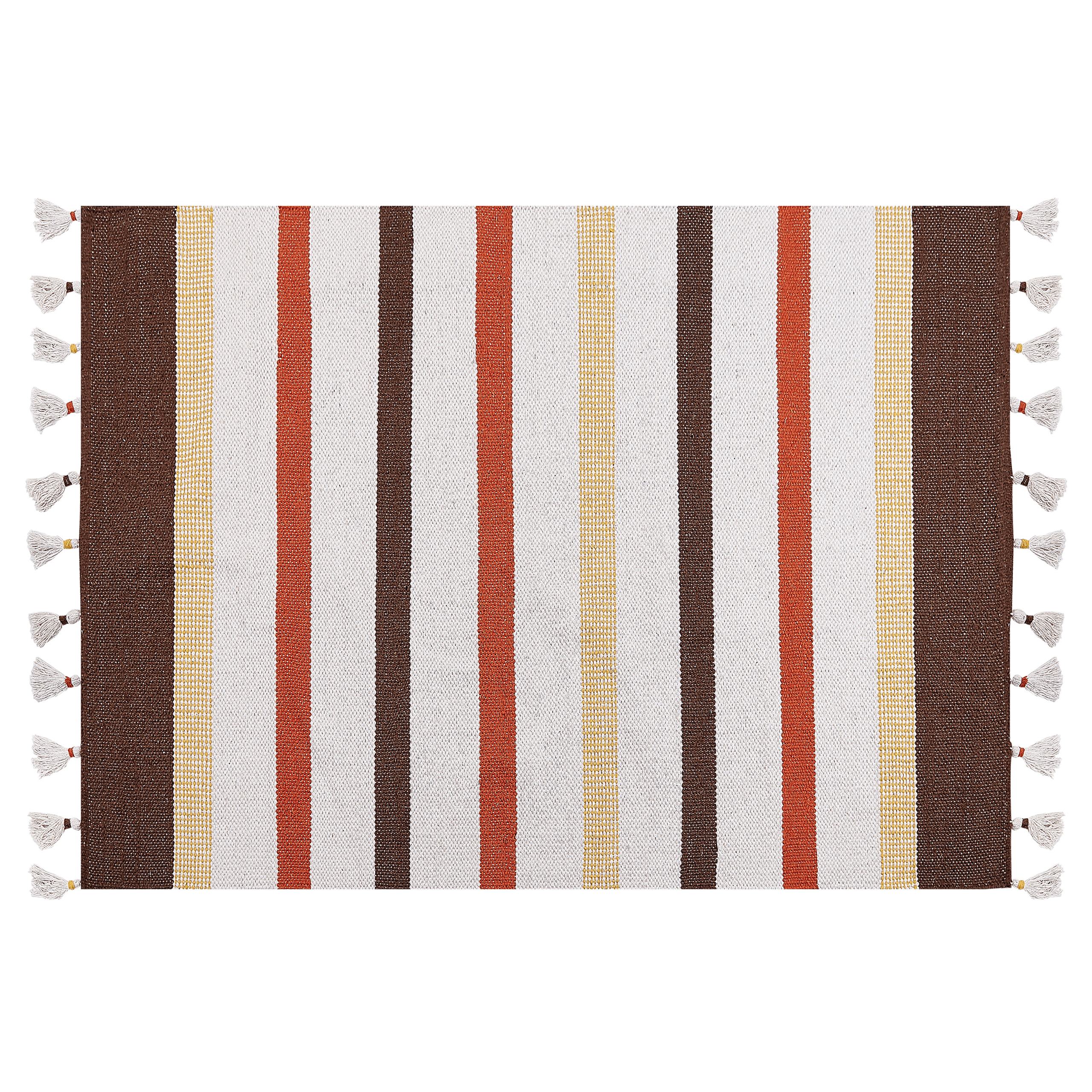 Matto HISARLI Ruskea 140 x 200 cm puuvilla