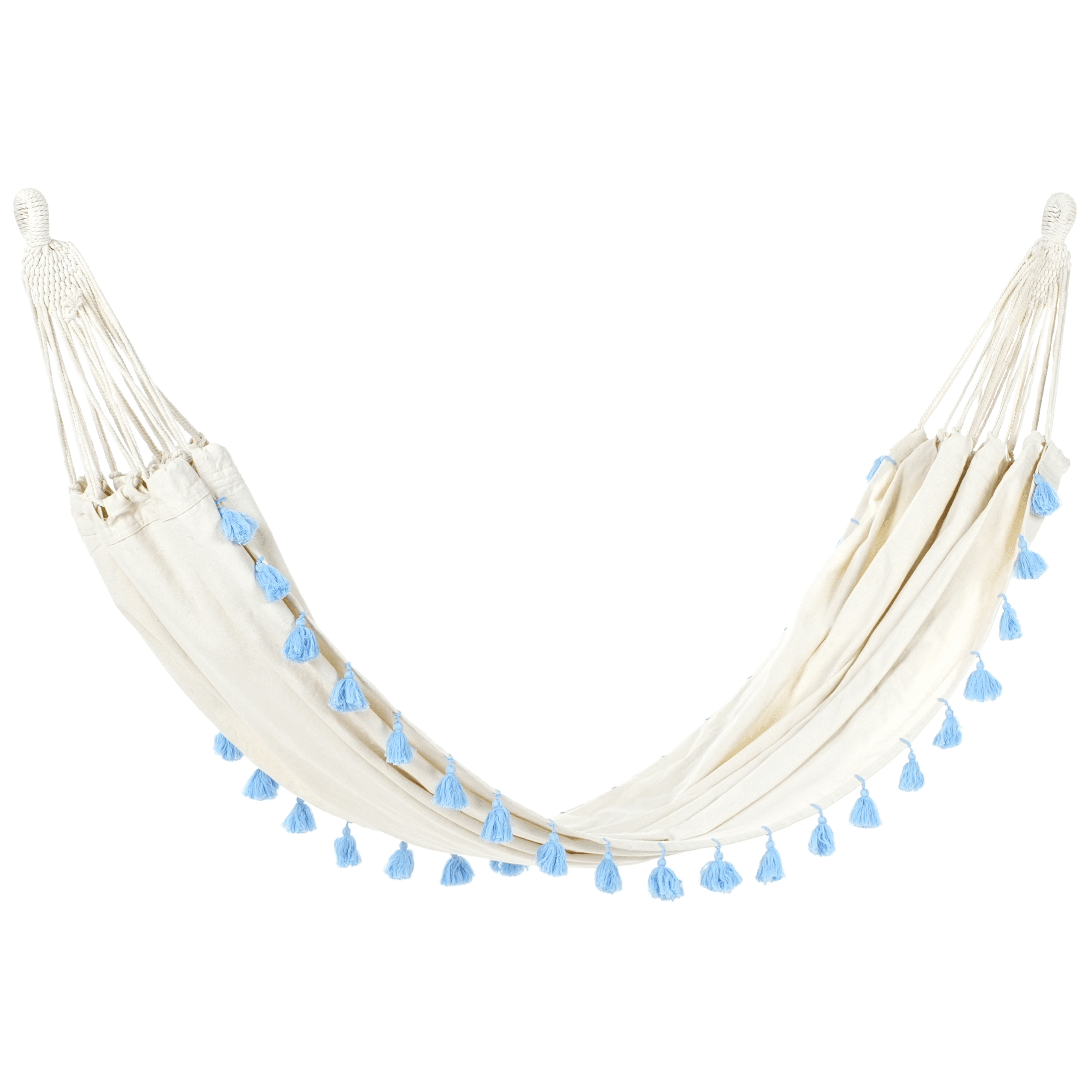 Riippumatto VERCELLI puuvilla Vaaleansininen