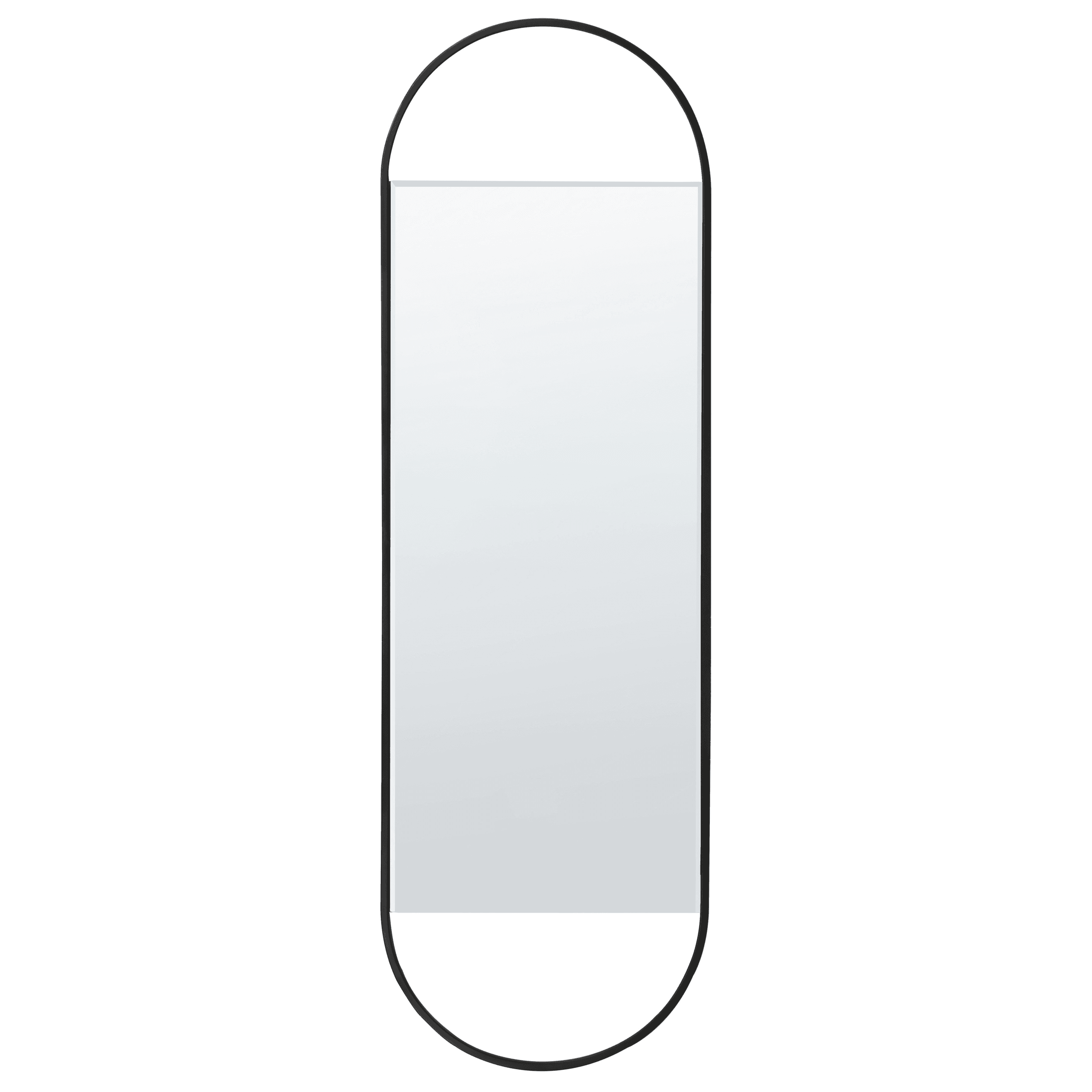 Seinäpeili VALLERY 40 cm 120 cm metalli Musta