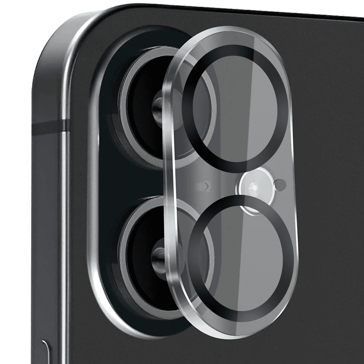 Karkaistu Kameran Lasi iPhone 16 / 16 Plus Lens Shield Ultra Kestävä
