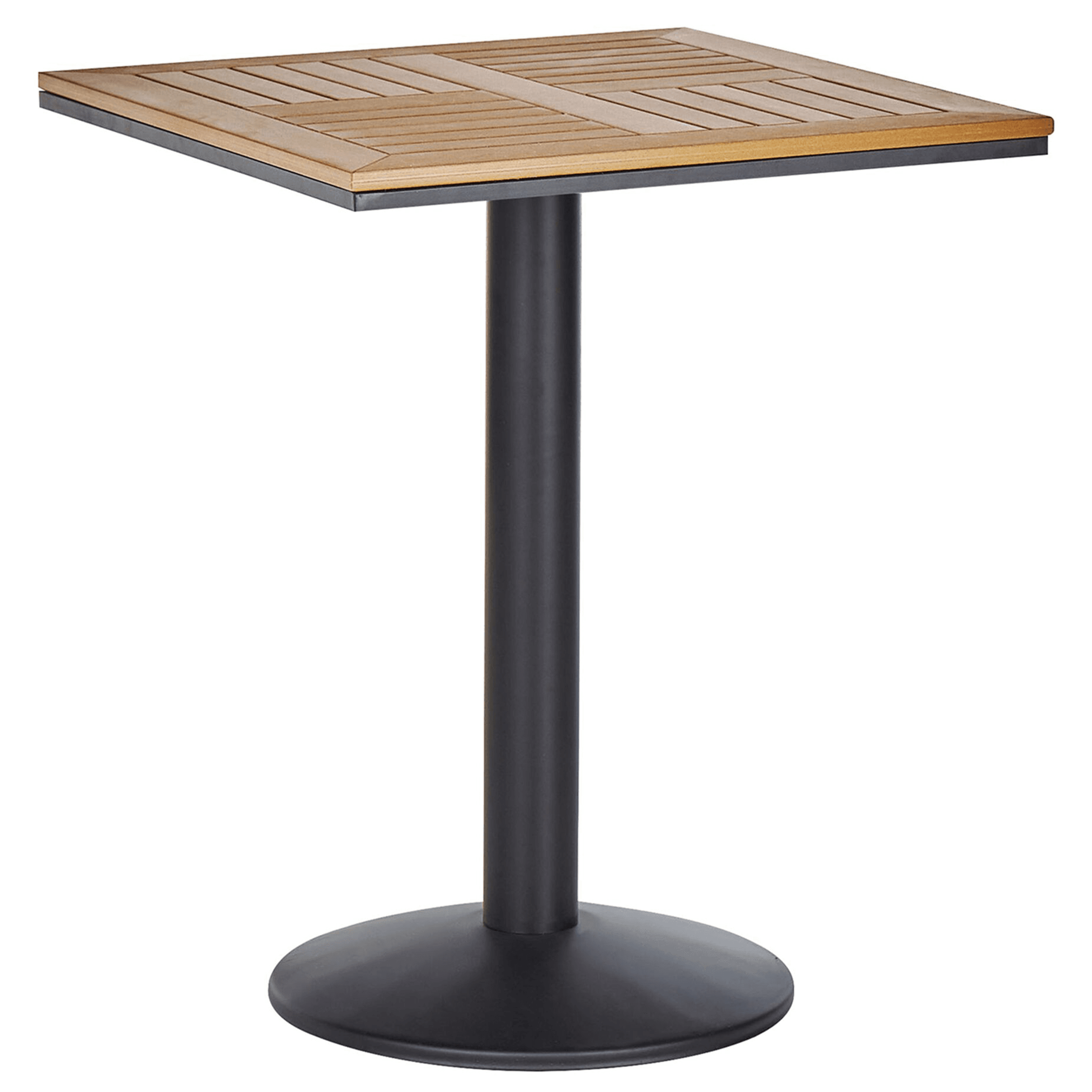 Bistropöytä PALMI 60 cm 60 cm Puukuvio Ruskea