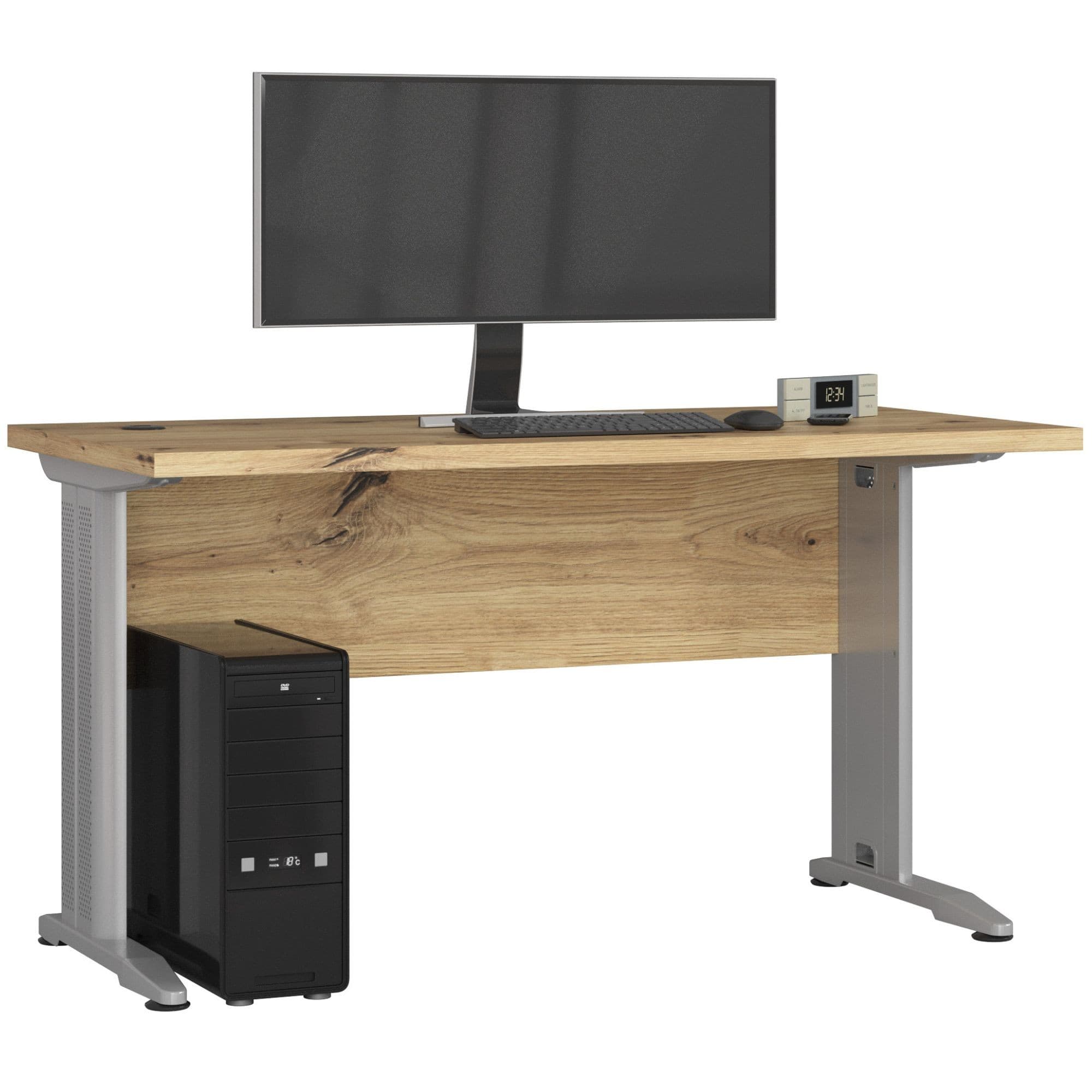 Akord Tietokonepöytä Artisan-tammi 135x60x76