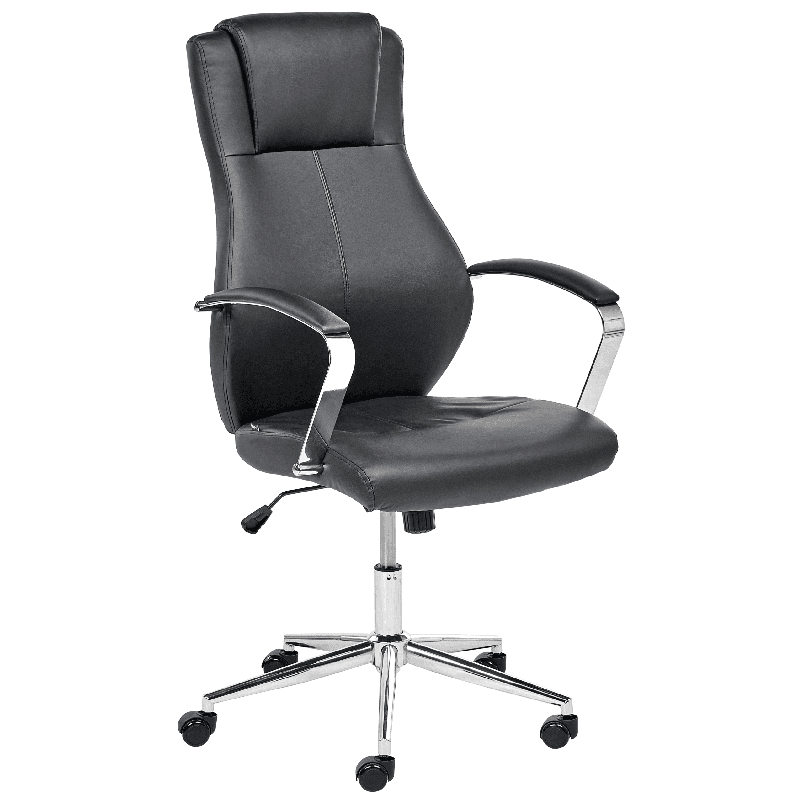 Johtajantuoli ADEPT keinonahka Musta