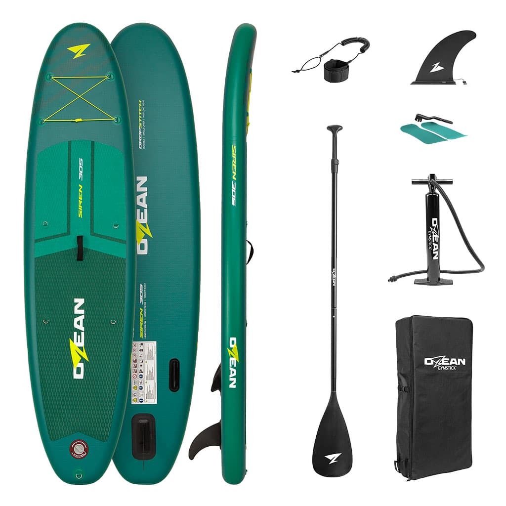 Ozean Siren 305 SUP-lauta - Tummanvihreä