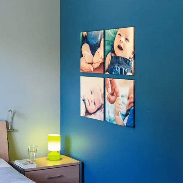 smartphoto Canvas galleria 4 Paneeli Neliö – smartphoto