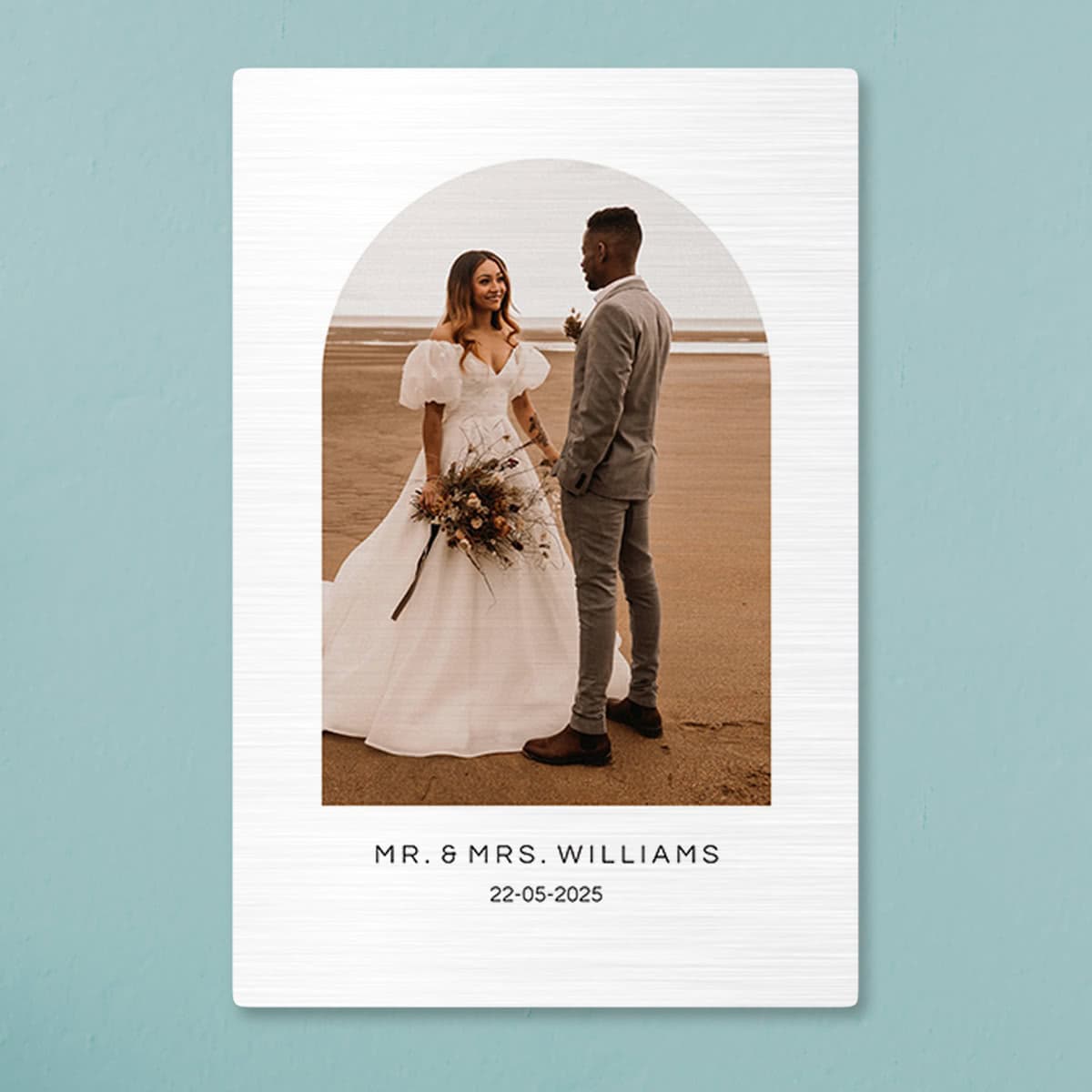 smartphoto Alumiinitaulu harjatulla pinnalla 50 x 75 cm – smartphoto