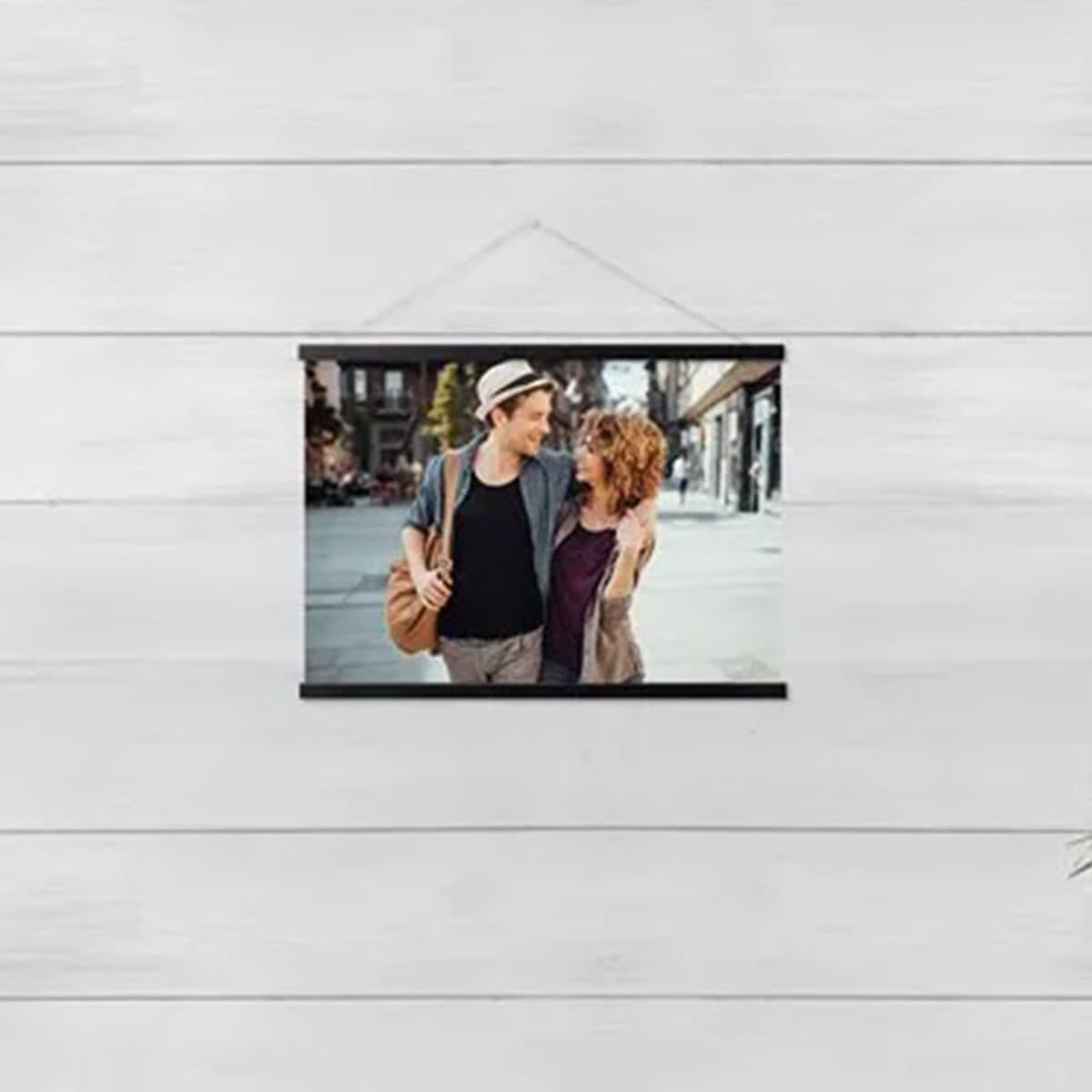 smartphoto Valokuvajuliste ripustimella 60 x 40 cm Musta – smartphoto