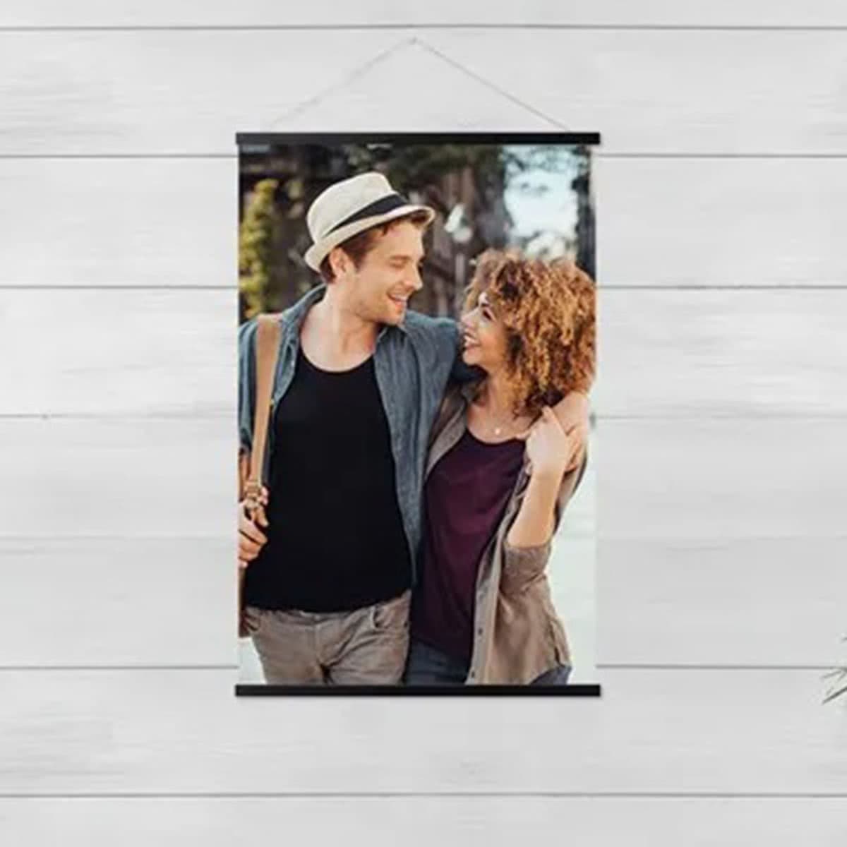 smartphoto Valokuvajuliste ripustimella 60 x 90 cm Musta – smartphoto