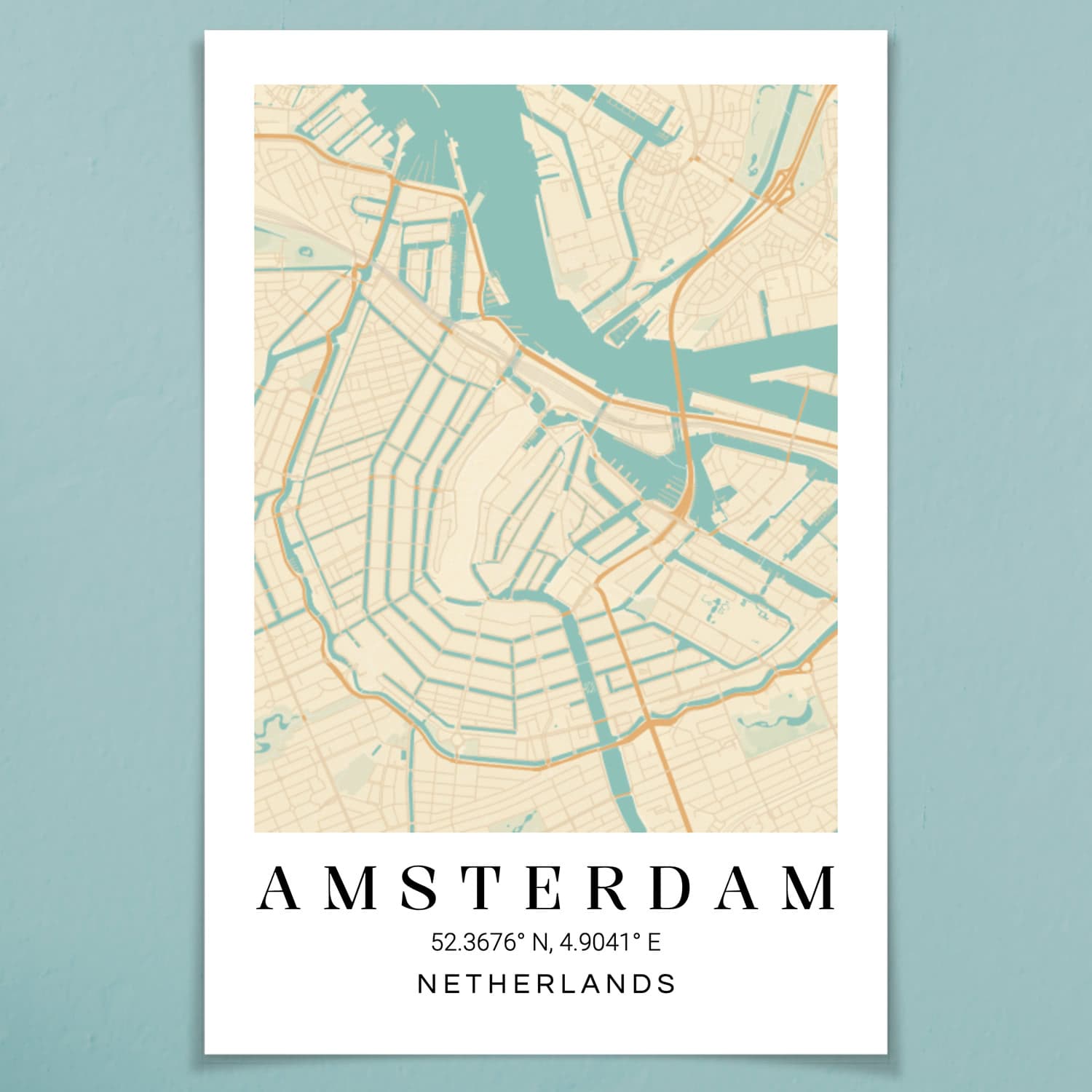 smartphoto Karttajuliste 50 x 75 – smartphoto