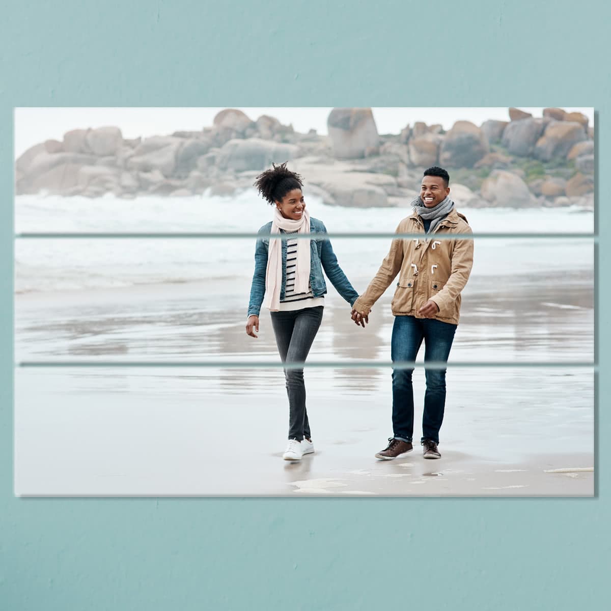 smartphoto Puinen paneelitaulu 45 x 29,2 cm – smartphoto