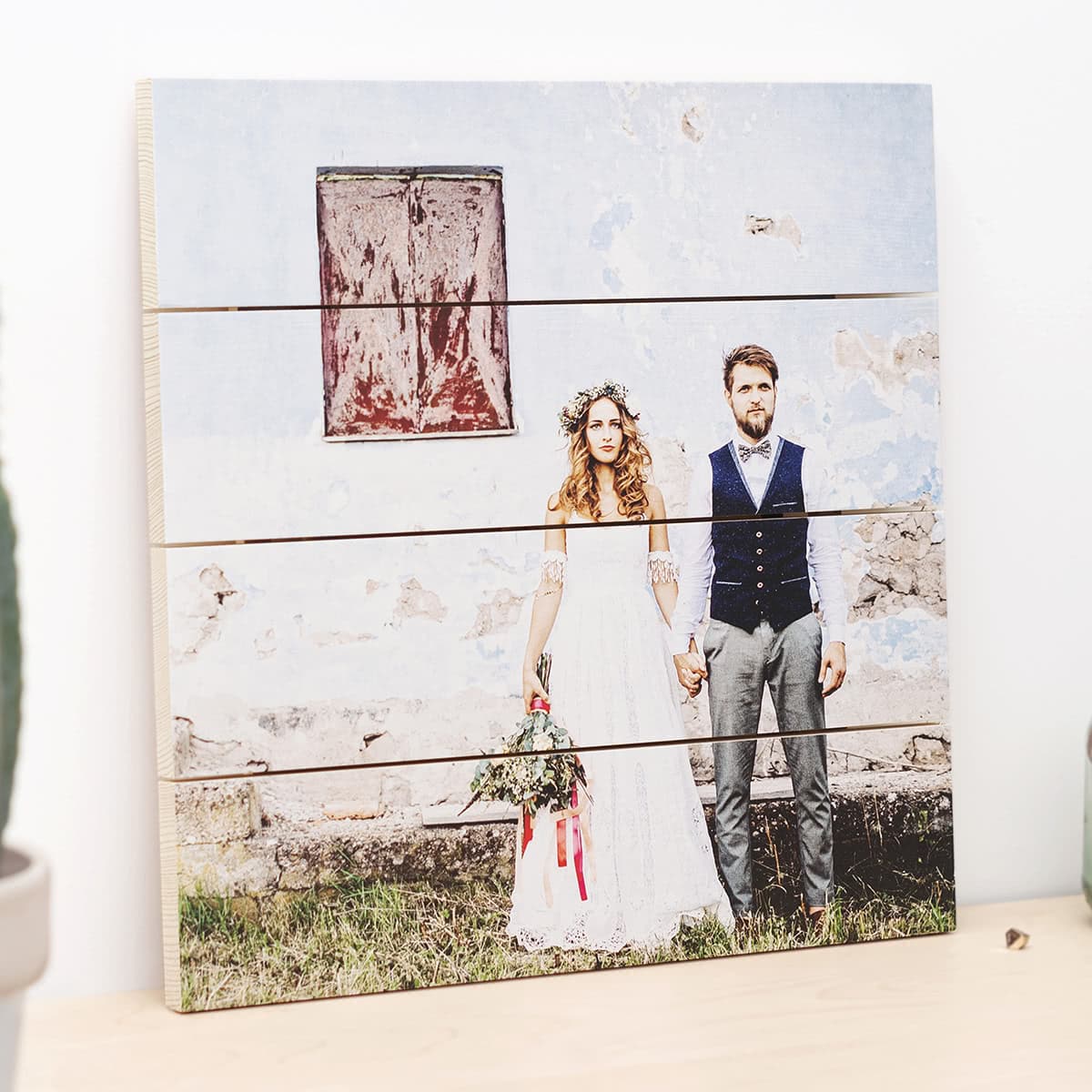 smartphoto Puinen paneelitaulu 39 x 39 cm – smartphoto