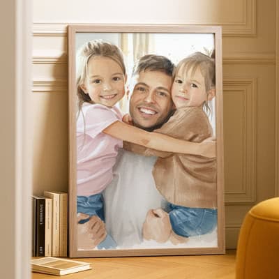 smartphoto AI juliste isänpäiväksi – smartphoto