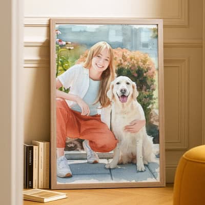 smartphoto AI juliste lemmikin omistajalle – smartphoto