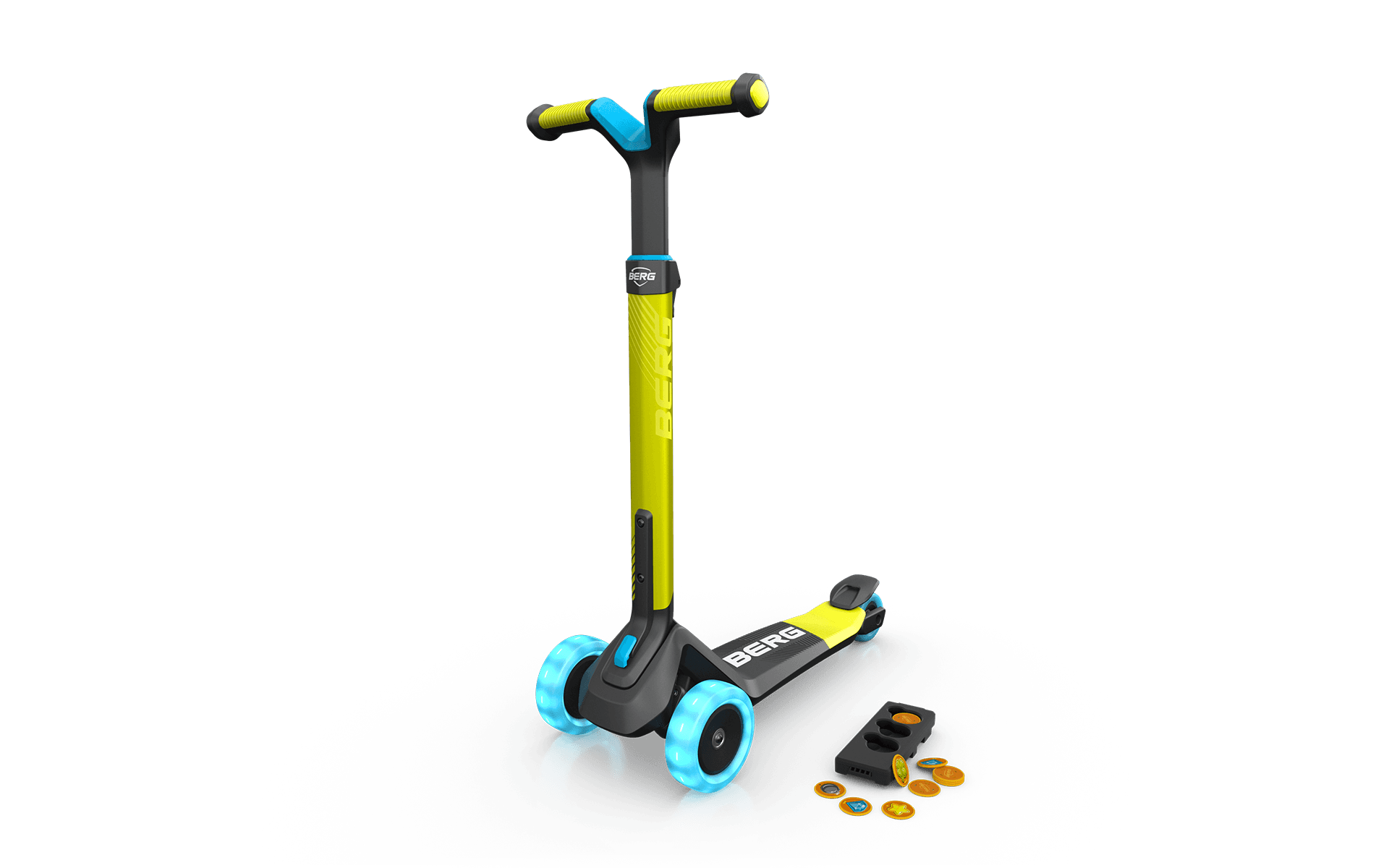 BERG Nexo Foldable Lights Magnet-deck Lime – BERG