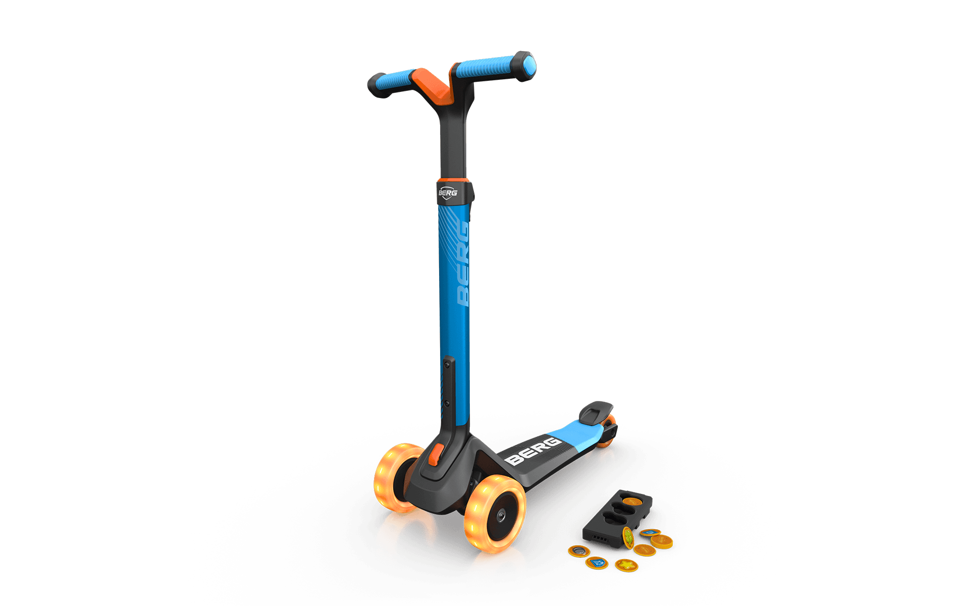 BERG Nexo Foldable Lights Magnet-deck Blue – BERG