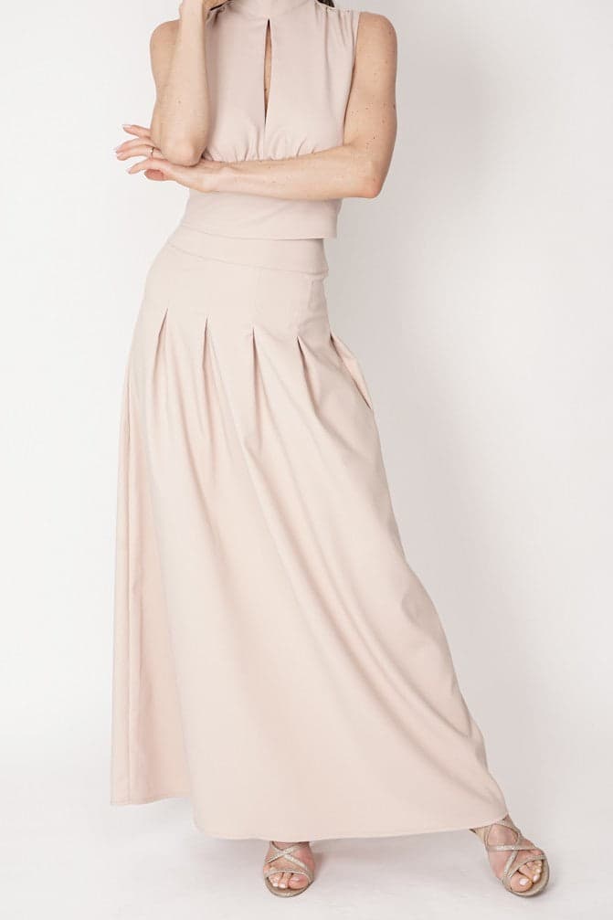 Maxi Eleonora Skirt White – ANGELL