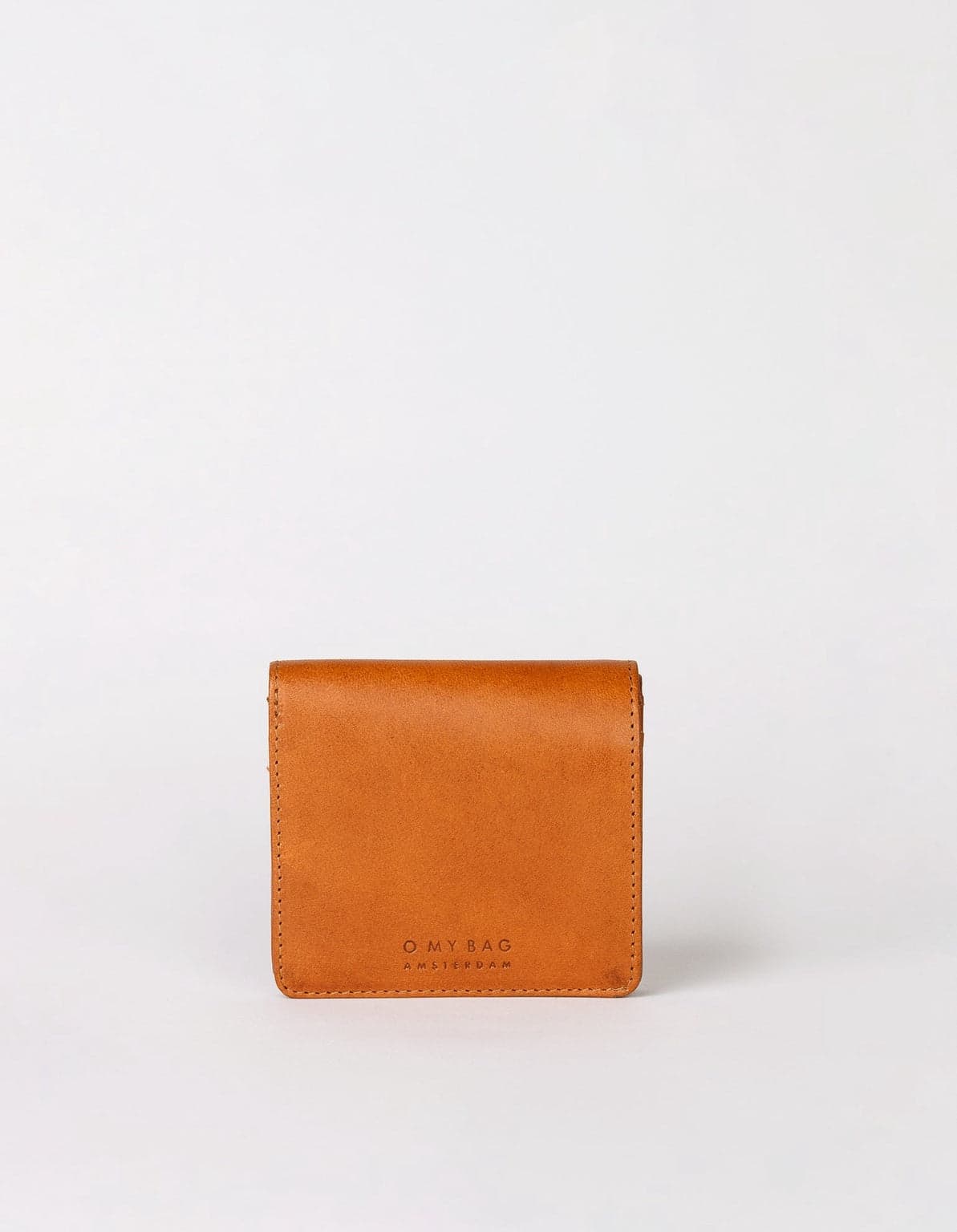 Alex Fold-Over Wallet Cognac Classic Leather – O My Bag