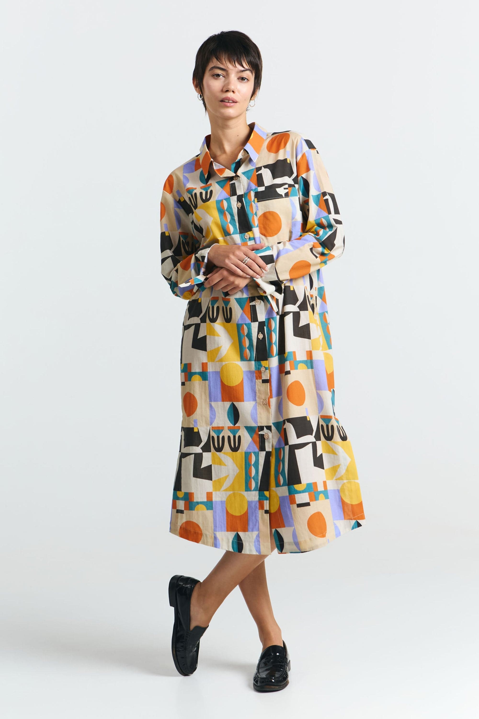 Nahuas Dress Vibes Print – SUITE13LAB