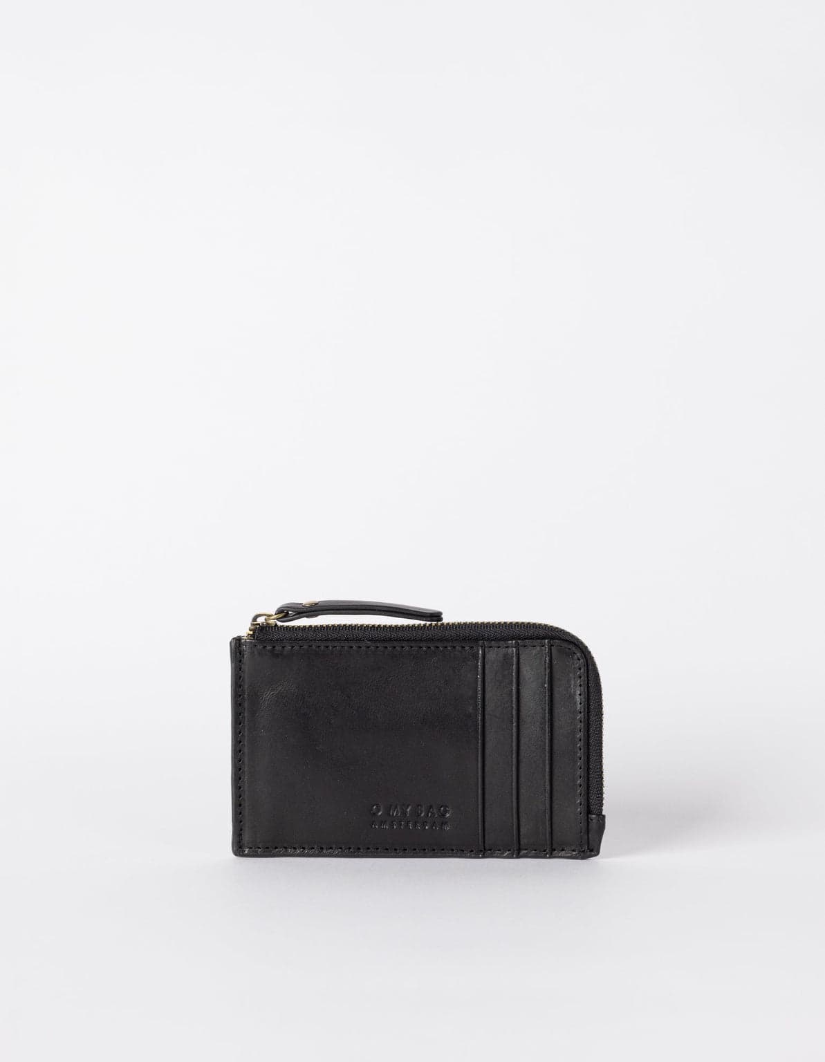Lola Coin Purse Black Classic Leather – O My Bag