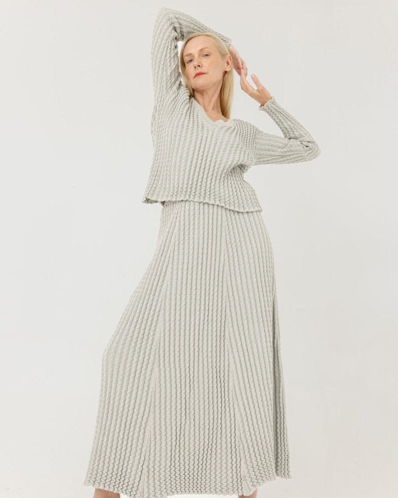 Vagos A-line Skirt Sky Blue – The Knotty Ones