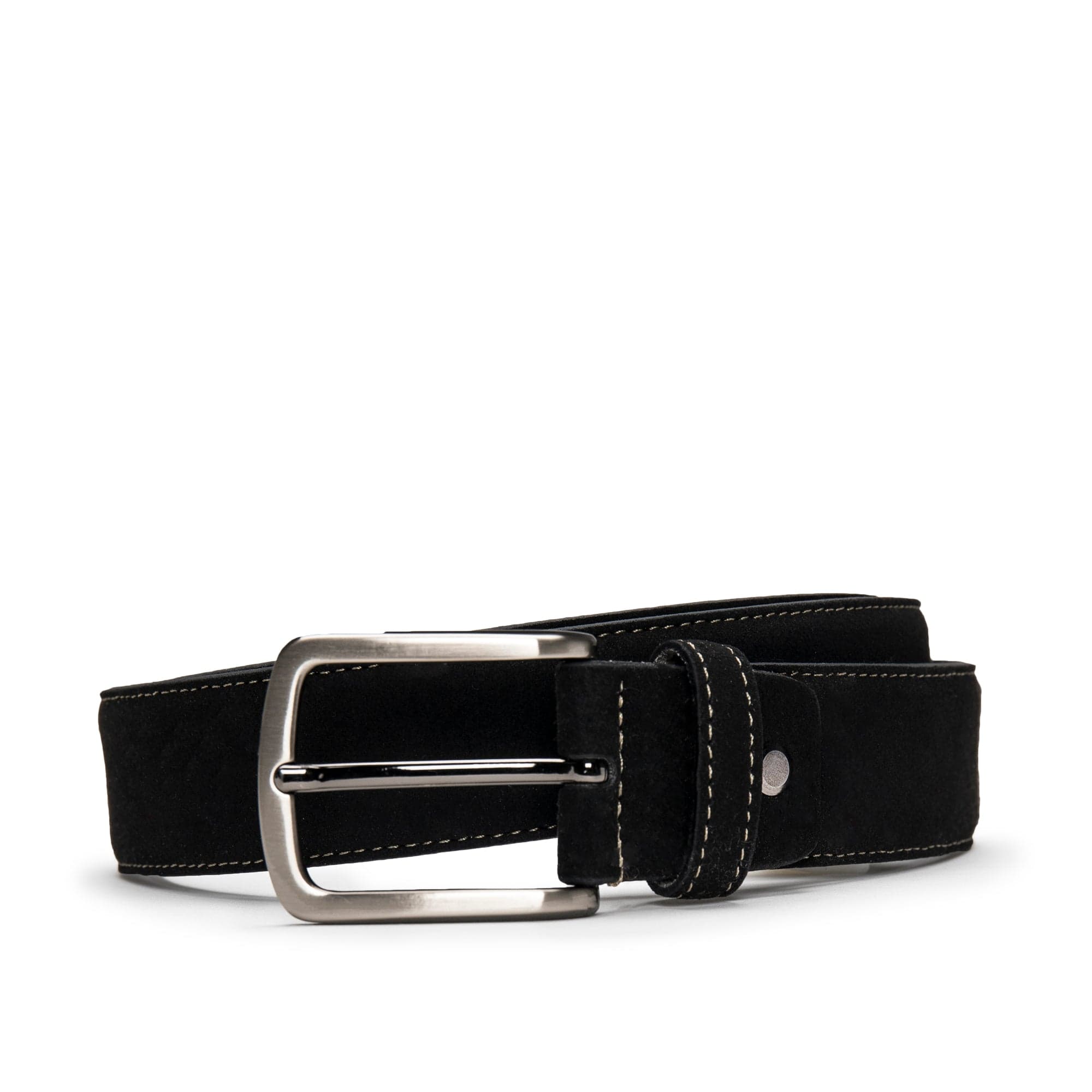 Gava Microfiber Vegan Miesten Musta Vyö – NAE Vegan Shoes