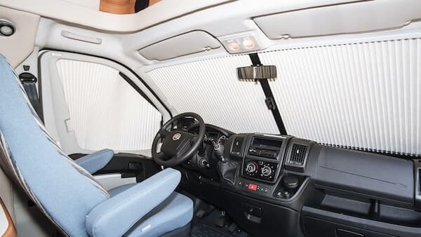 Etuikkunan pimennysverho Fiat Ducato (2021➟) pieni sensoripaketti, Remis – Remis