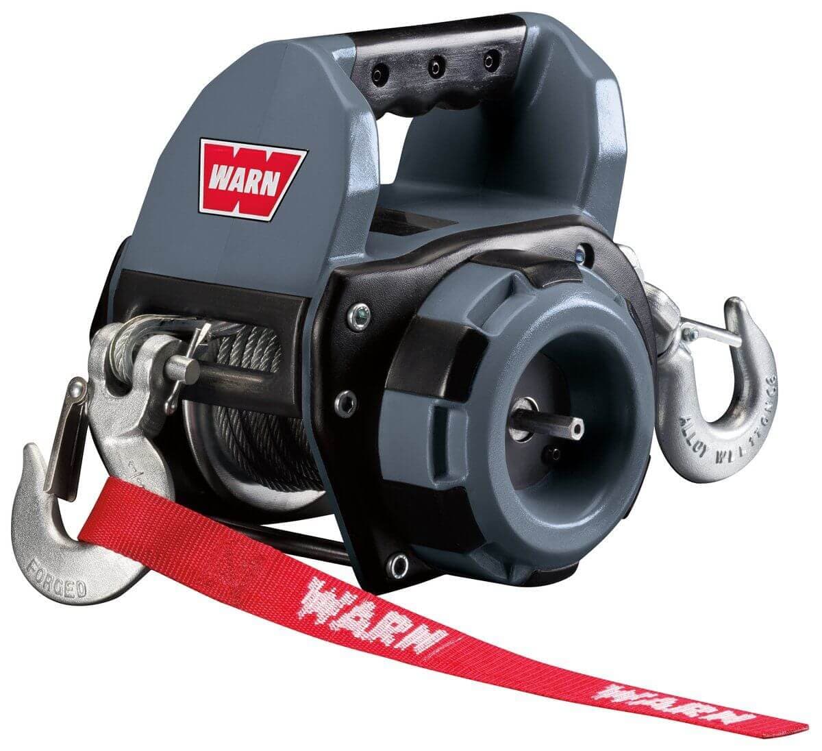 Porakonevinssi 337 kg, Warn Vaijeri – Warn