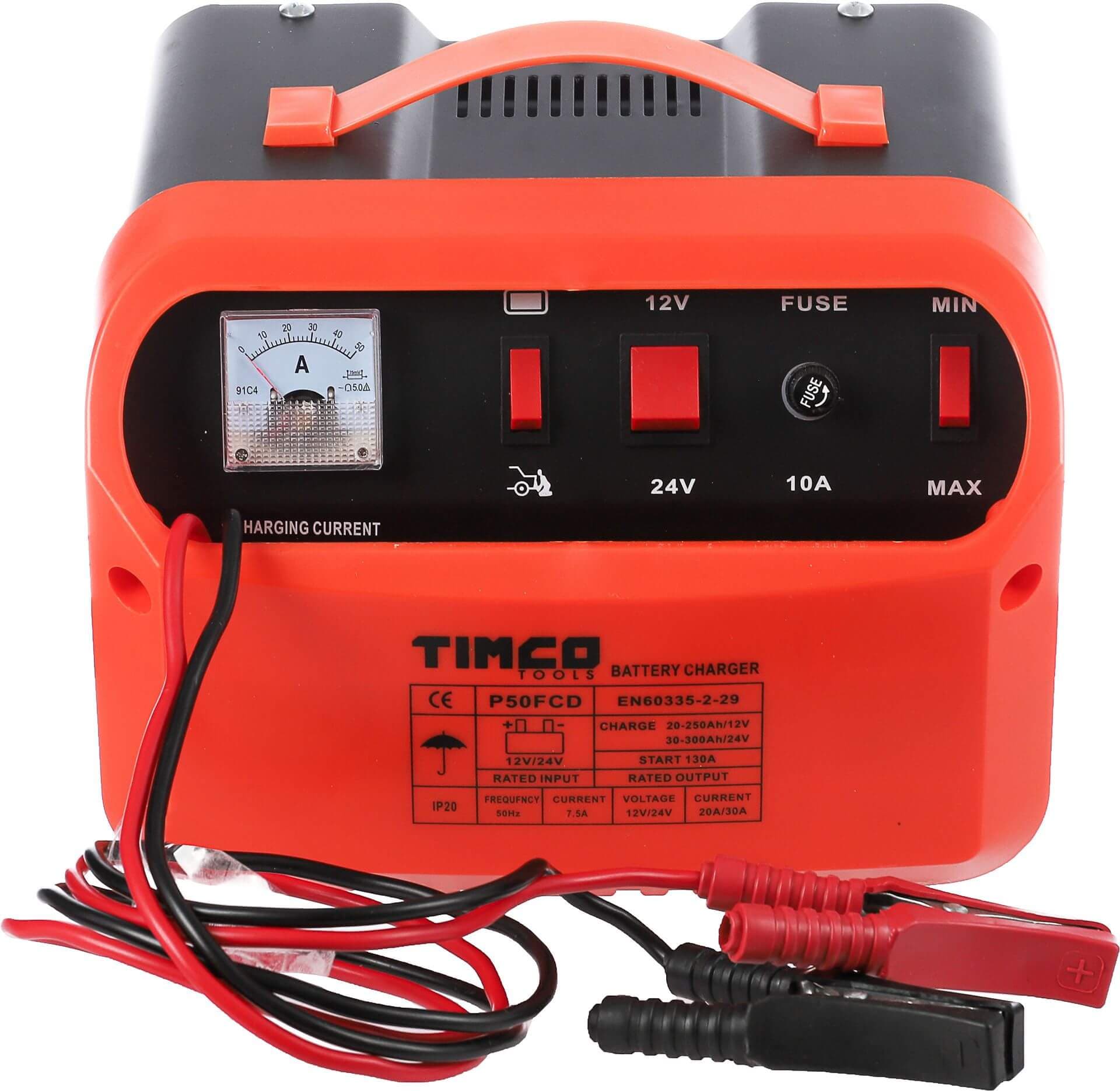 Apukäynnistin / akkulaturi 12/24 V, 130 A, Timco – Timco