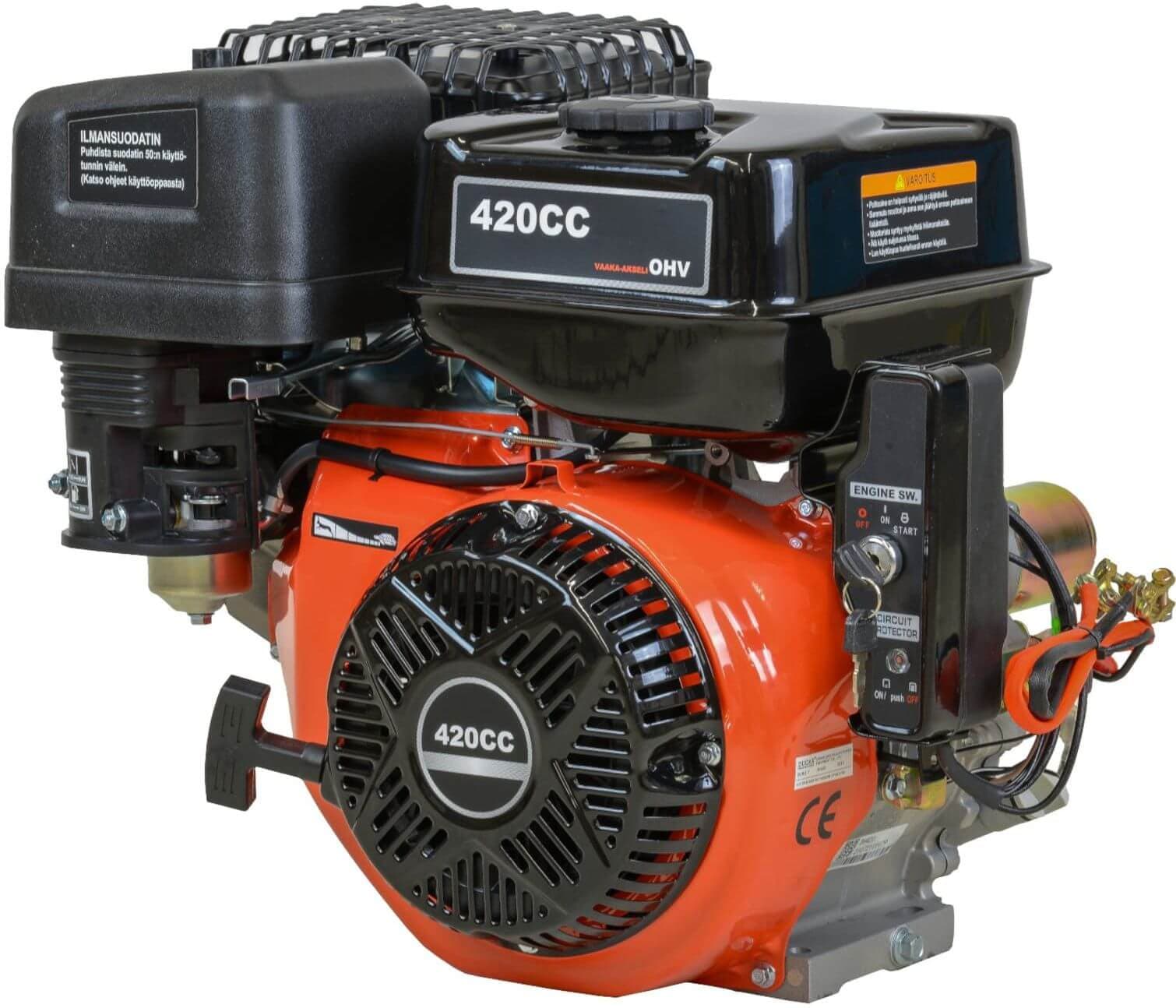 Irtomoottori DH420SS 12,2 hp / 420 cc vaaka-akseli, Ducar – Ducar