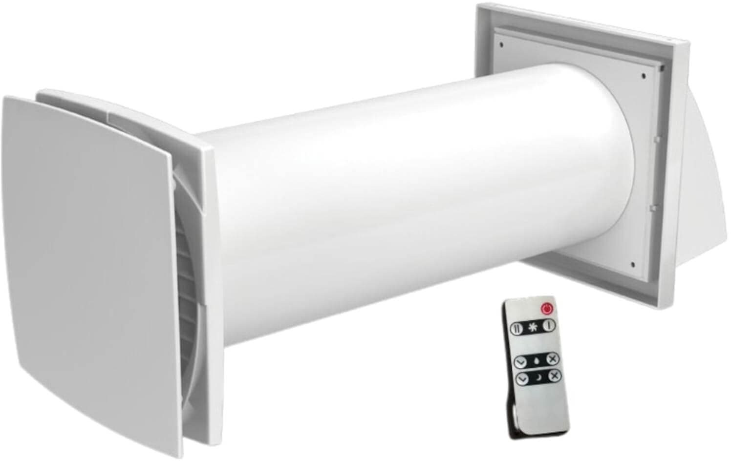 Ilmanvaihtokone Reco 46 lämmön talteenotolla ja kosteusanturilla 120 mm, Cooltron – Cooltron