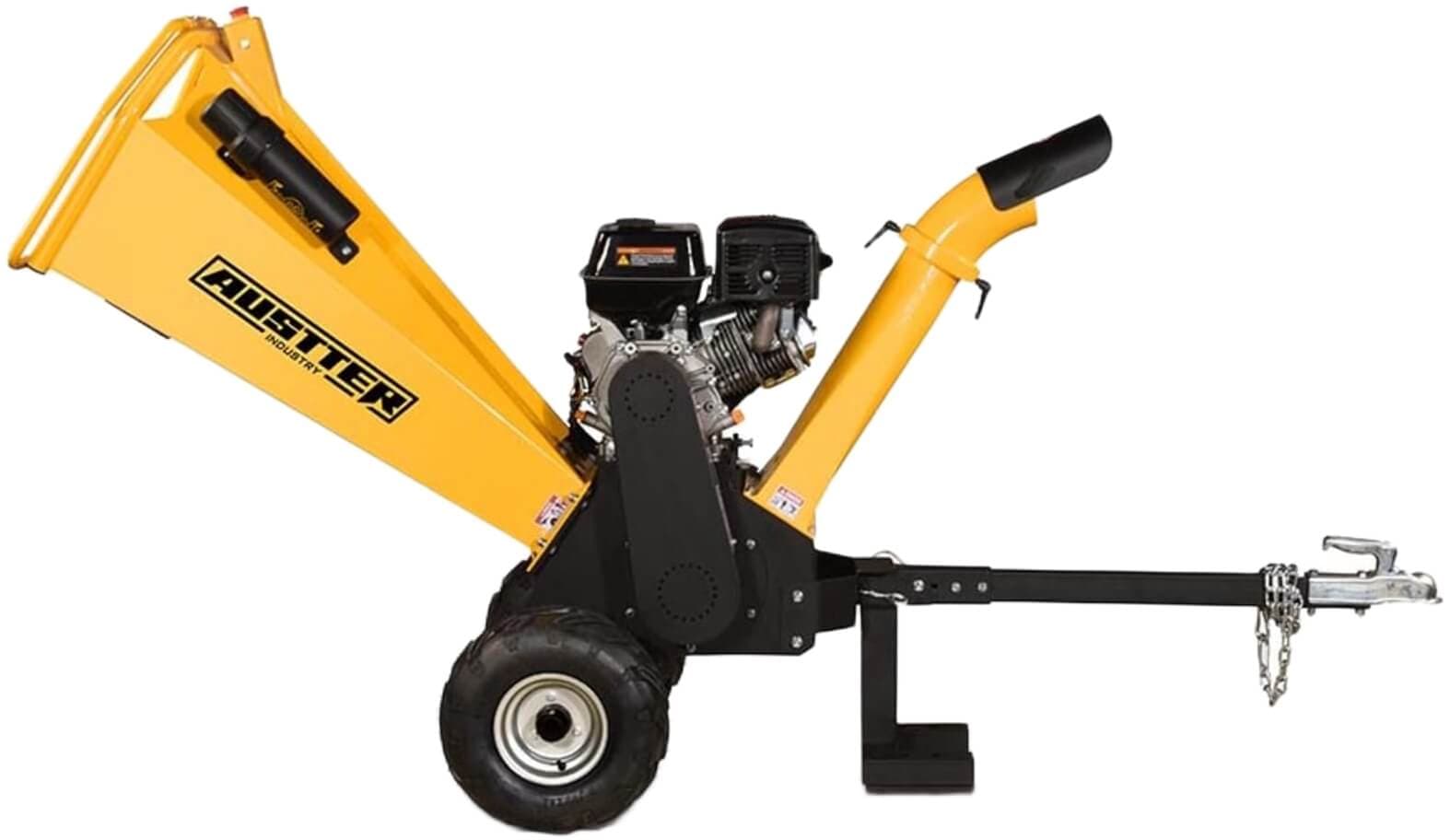 Oksasilppuri GS1500, 15 hv polttomoottorilla, Austter – Austter